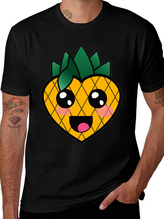 Kawaii Pineapple Graphic Tee