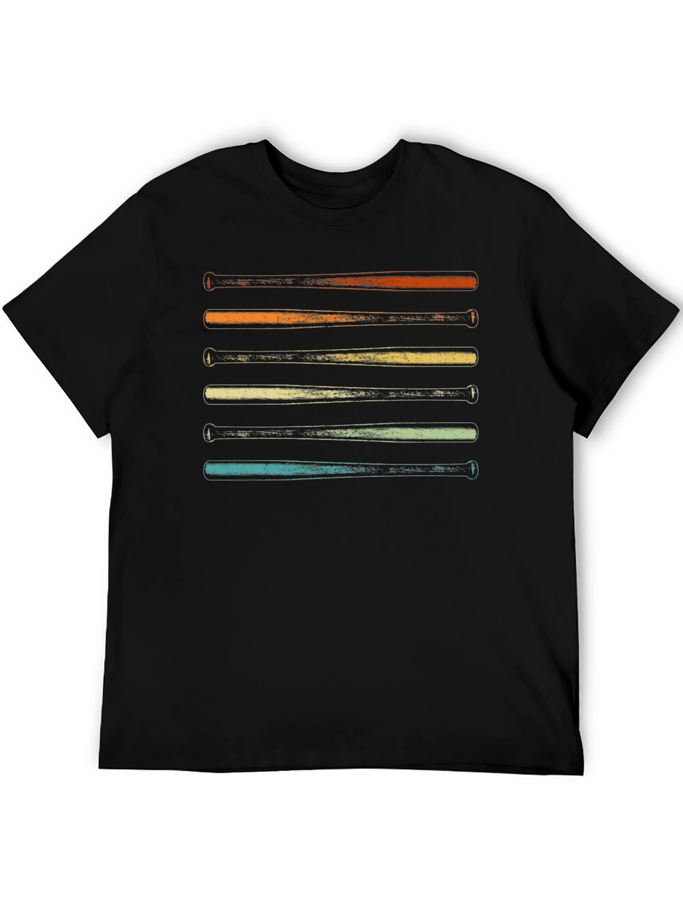 Retro Baseball Bats T-Shirt