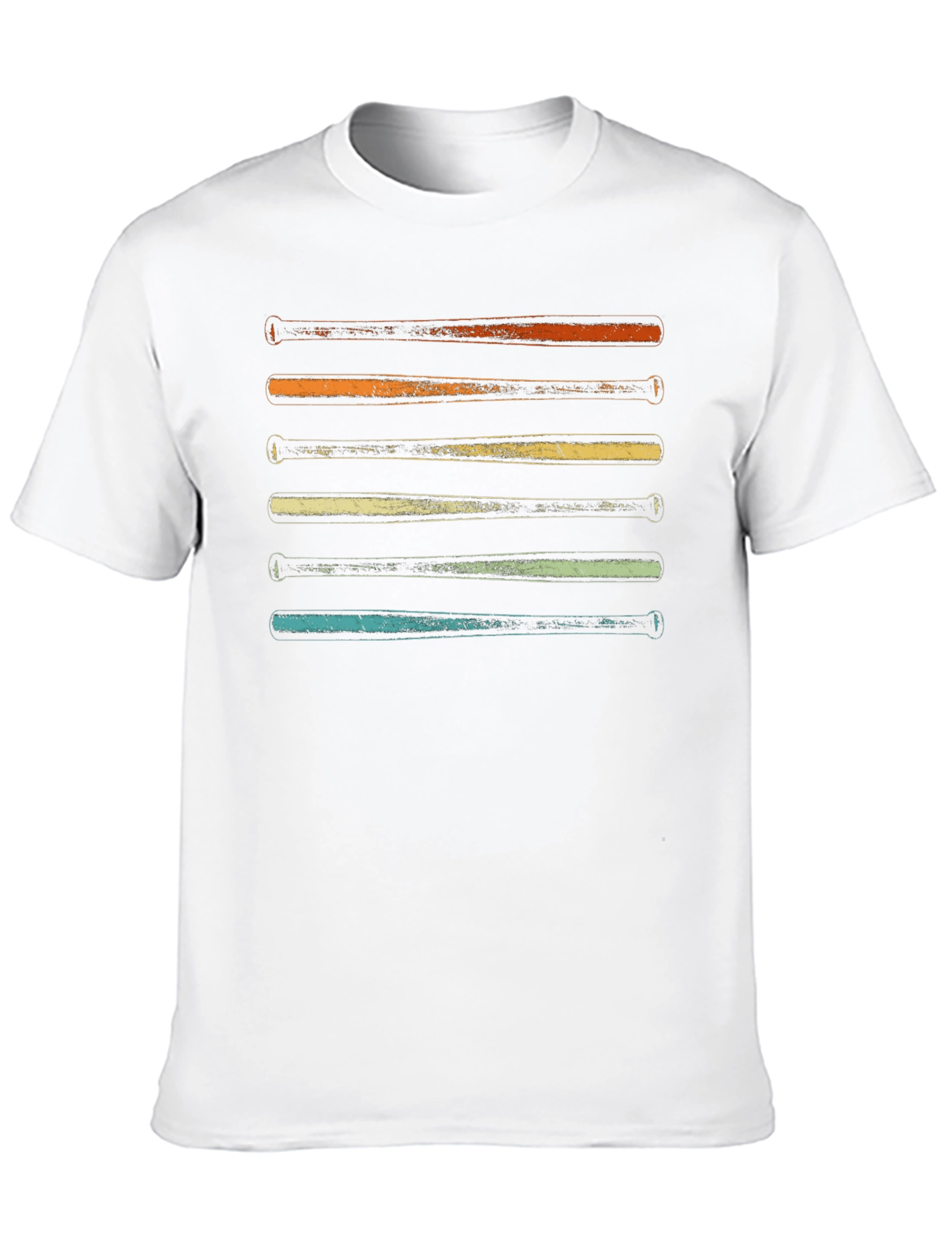 Retro Baseball Bats T-Shirt