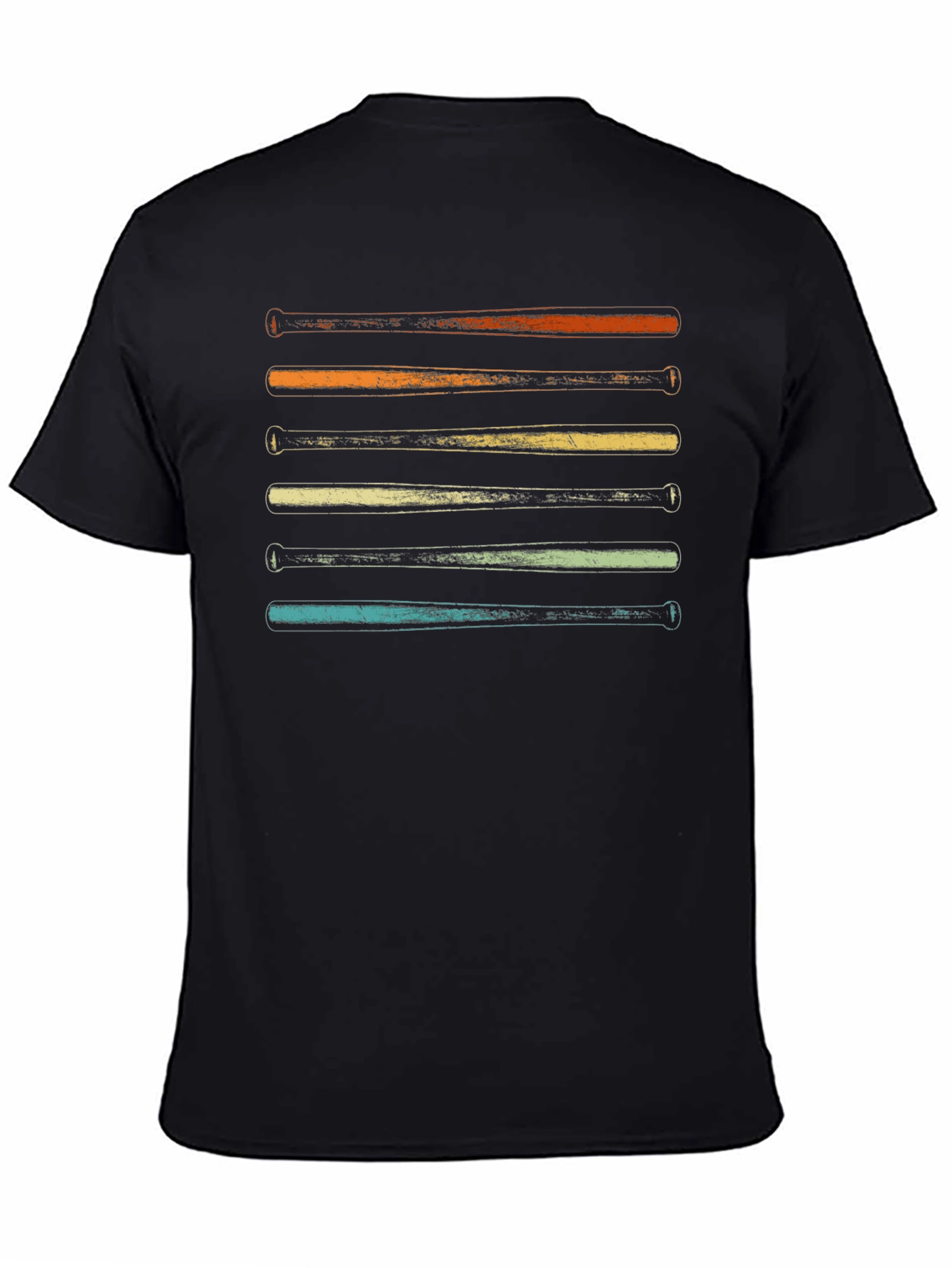 Retro Baseball Bats T-Shirt