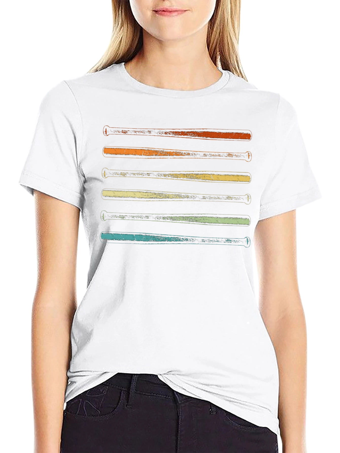 Retro Baseball Bats T-Shirt