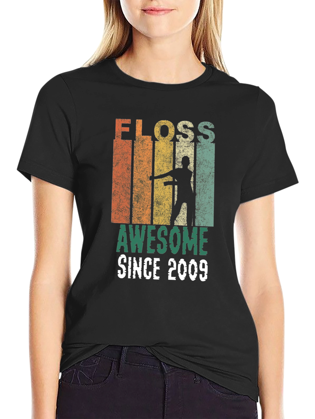 Floss Awesome Since 2009 Graphic Tee