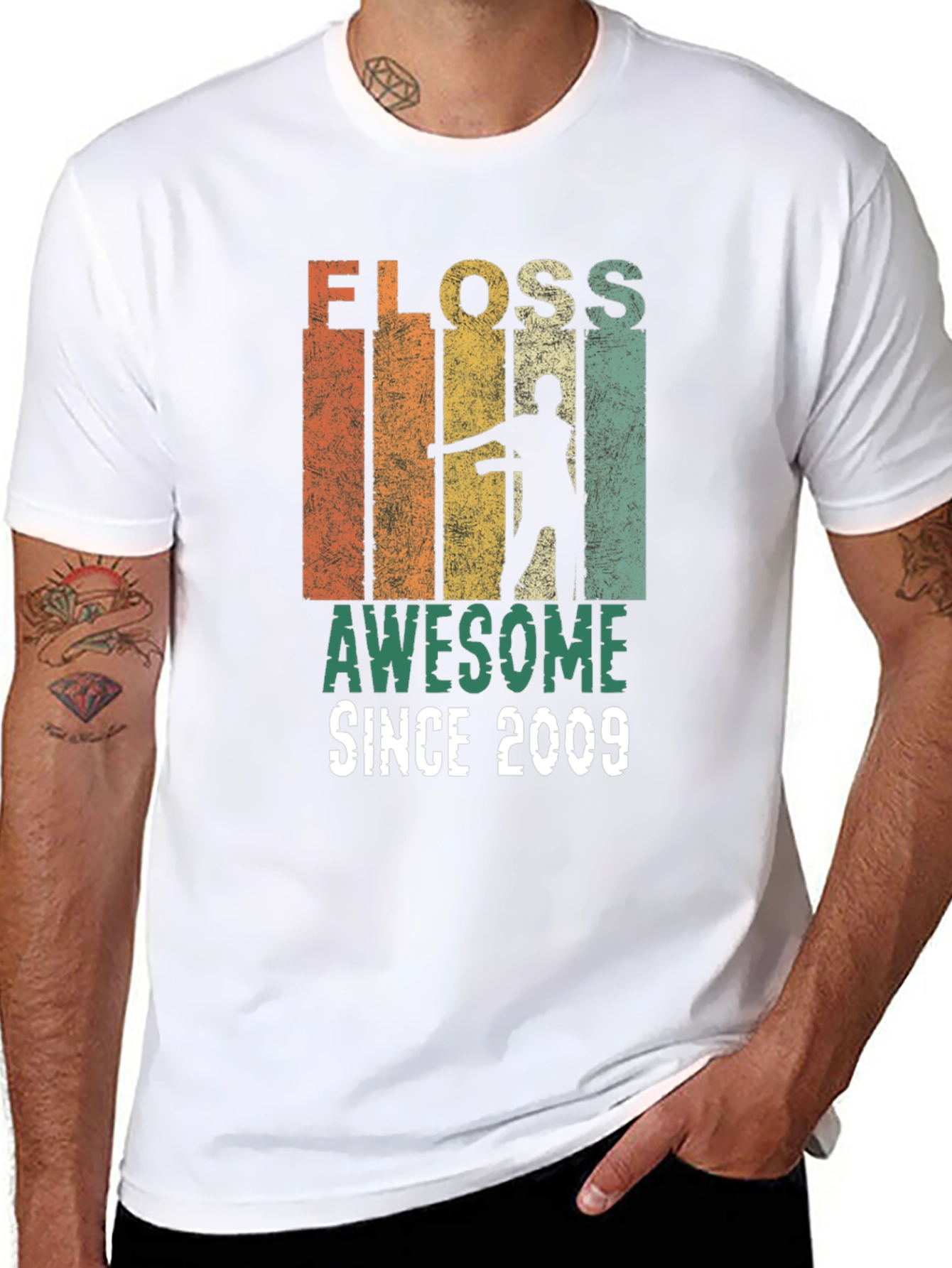 Floss Awesome Since 2009 Graphic Tee