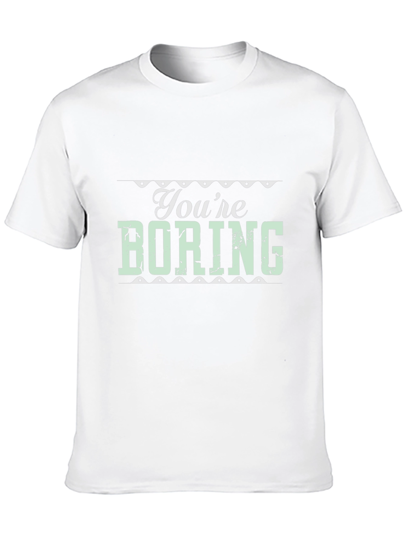 Youre Boring Graphic Tee - Black T-Shirt