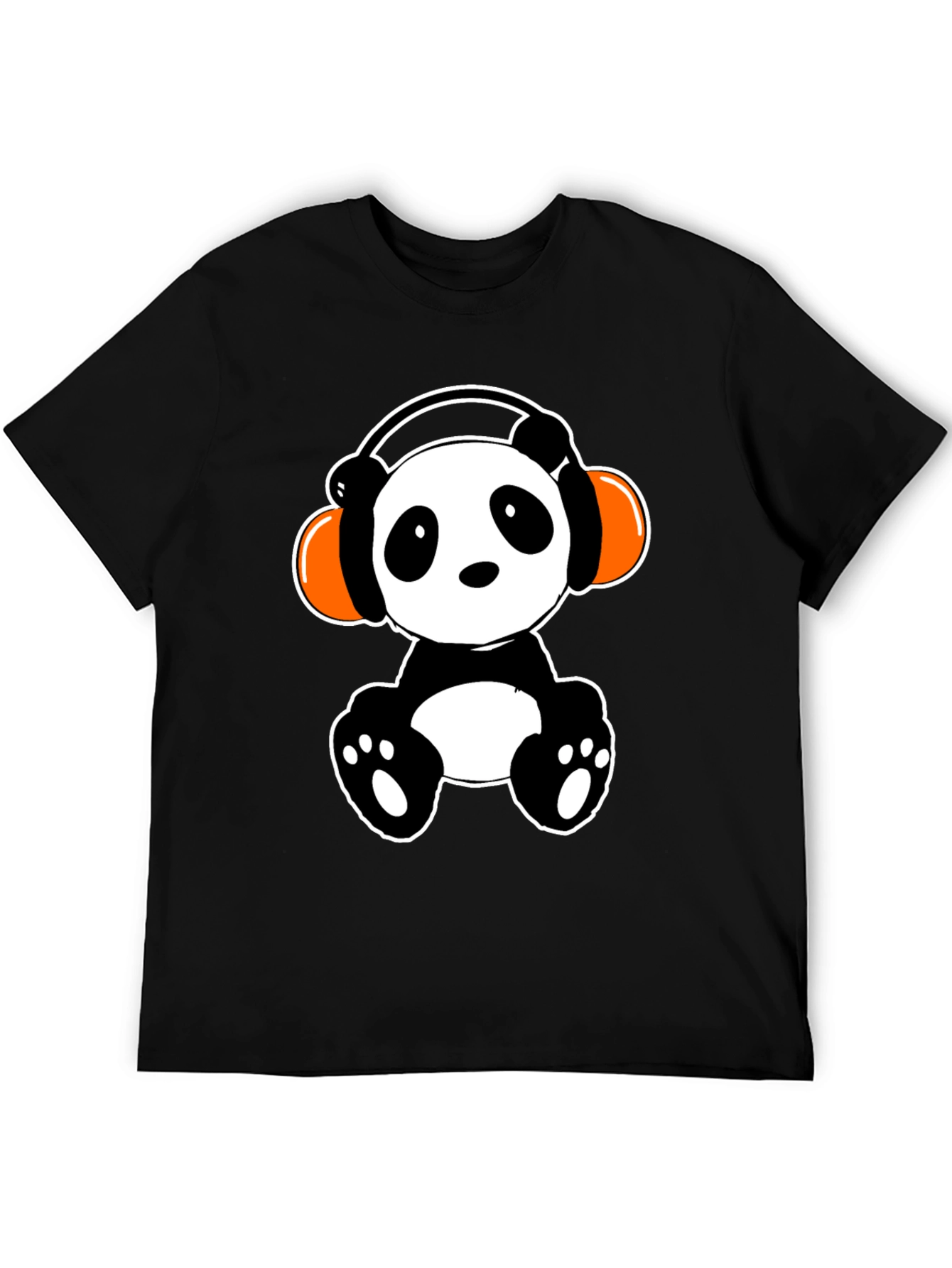 Panda DJ T-Shirt - Cute Graphic Tee