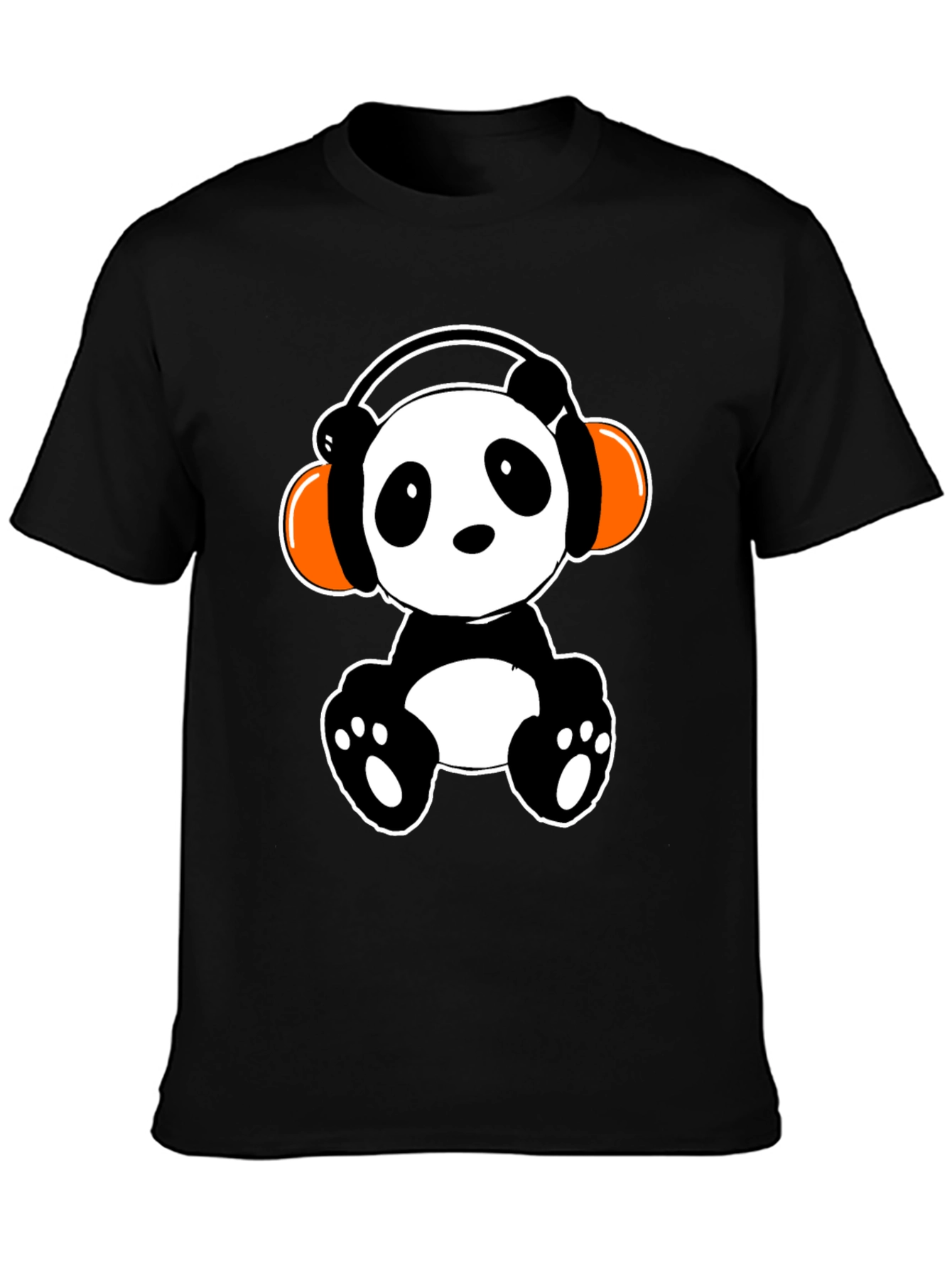 Panda DJ T-Shirt - Cute Graphic Tee