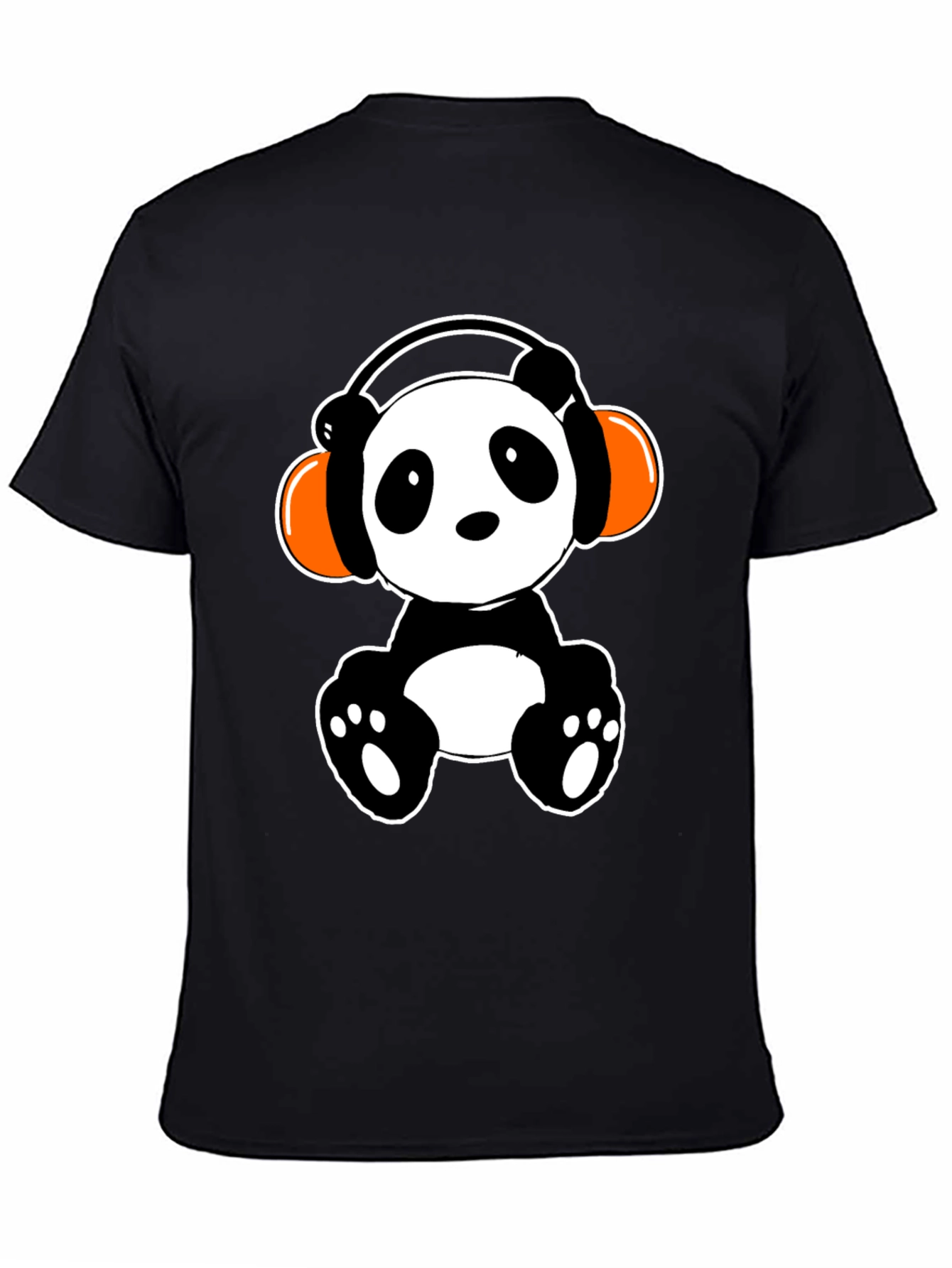 Panda DJ T-Shirt - Cute Graphic Tee