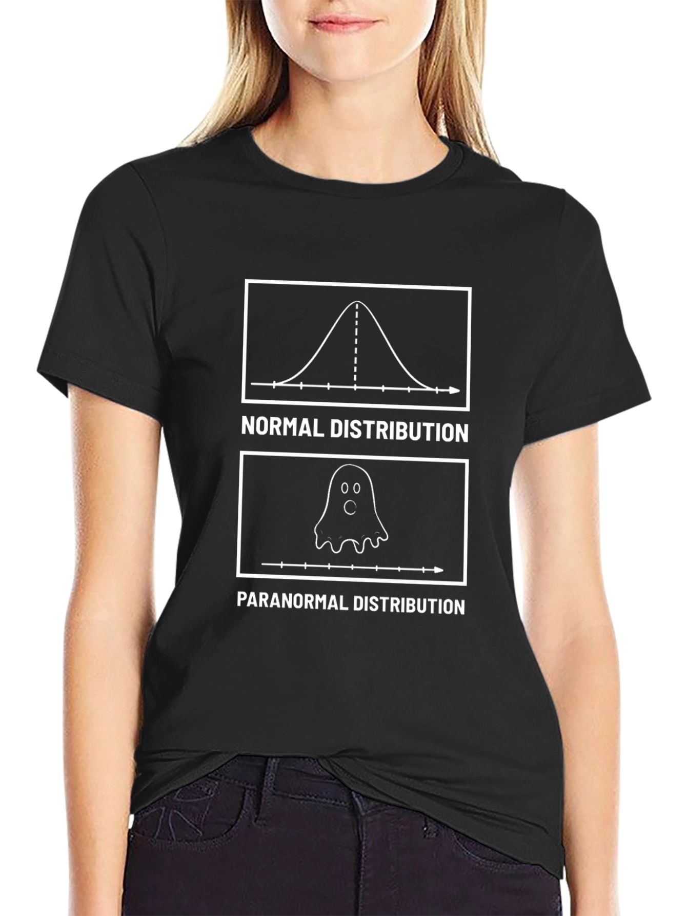 Normal vs. Paranormal Distribution Funny T-Shirt