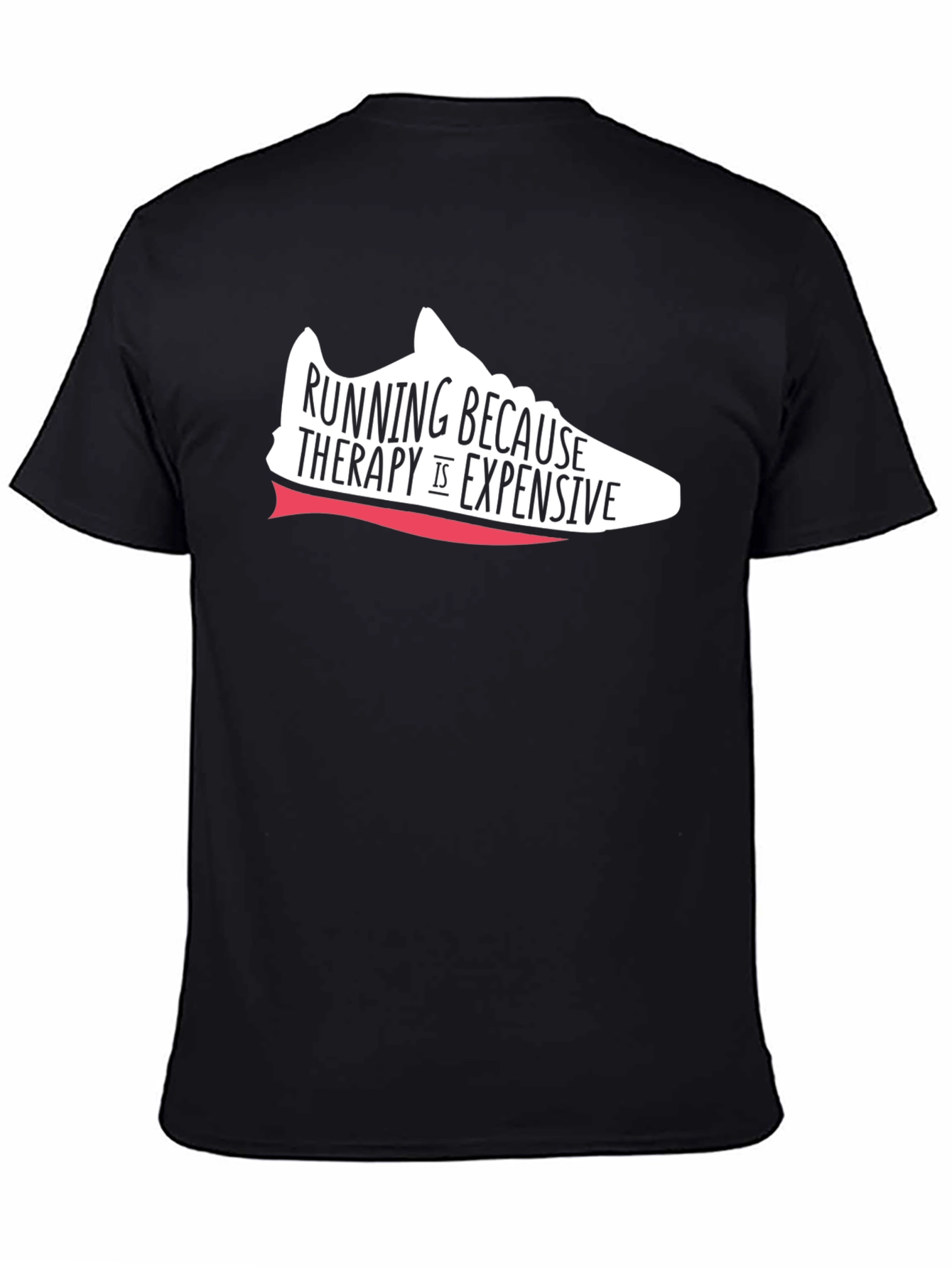 Running Therapy T-Shirt - Black