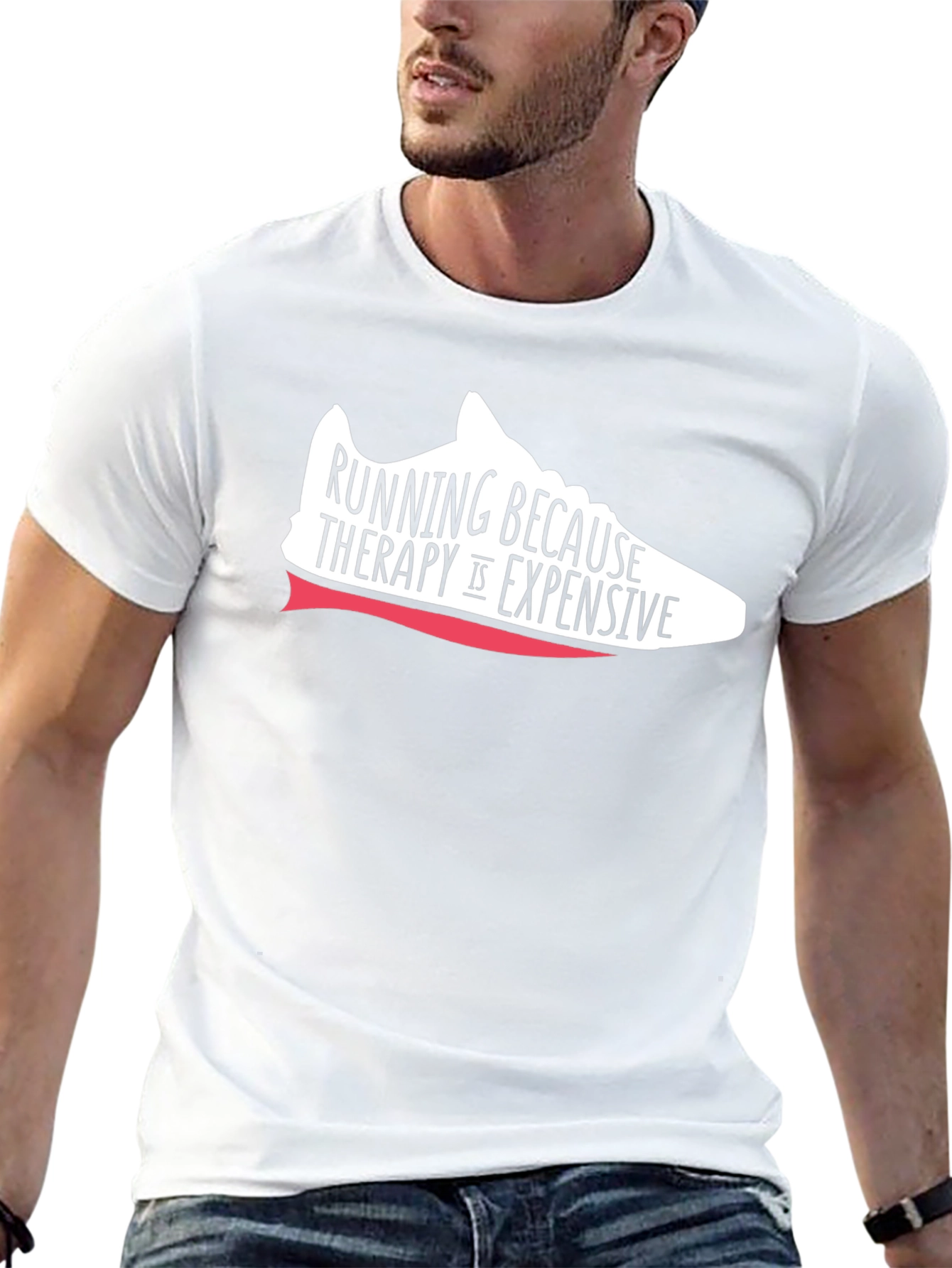 Running Therapy T-Shirt - Black