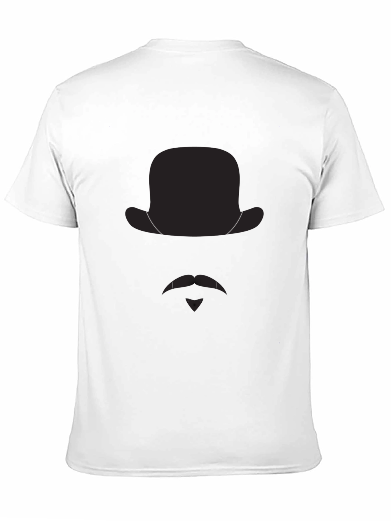 Gentleman Graphic Tee - Hat & Mustache