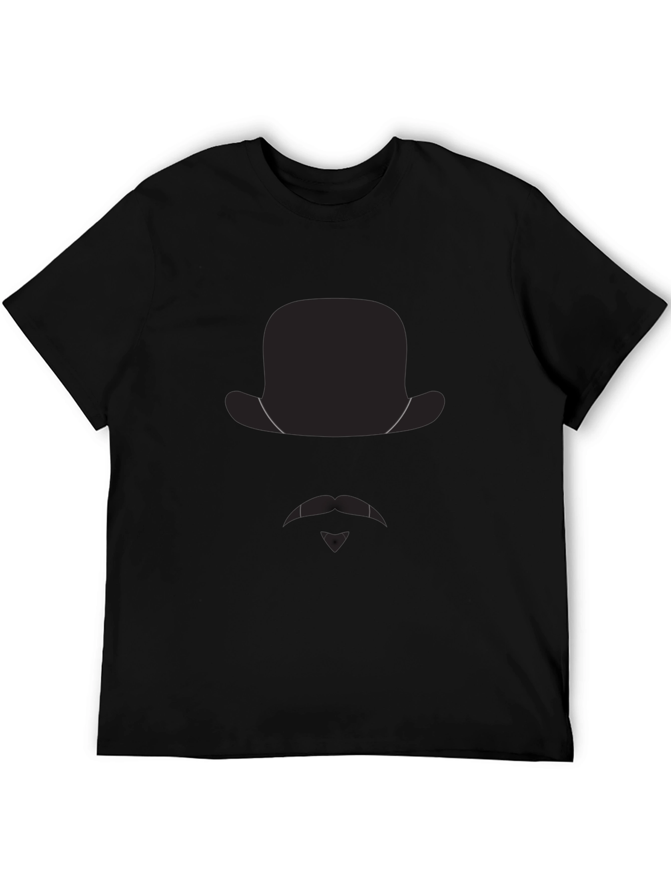 Gentleman Graphic Tee - Hat & Mustache