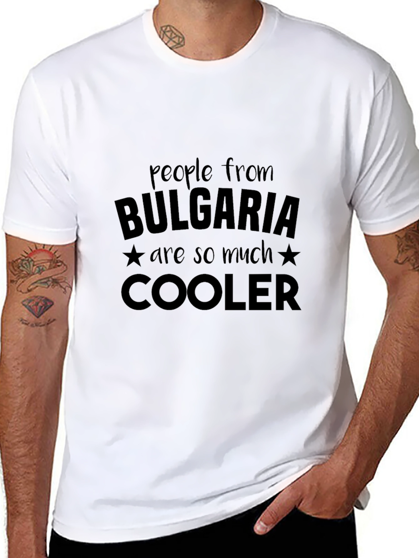 Bulgaria Pride T-Shirt - People from Bulgaria are Cooler