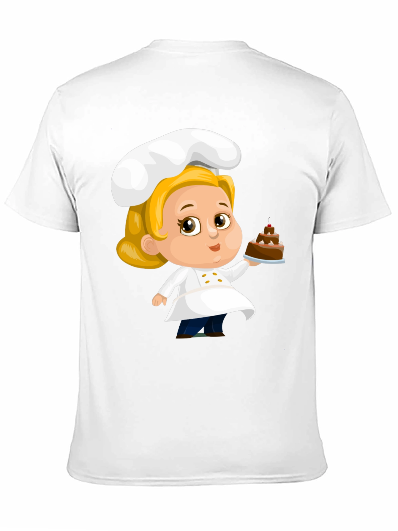 Chef Cartoon Graphic T-Shirt