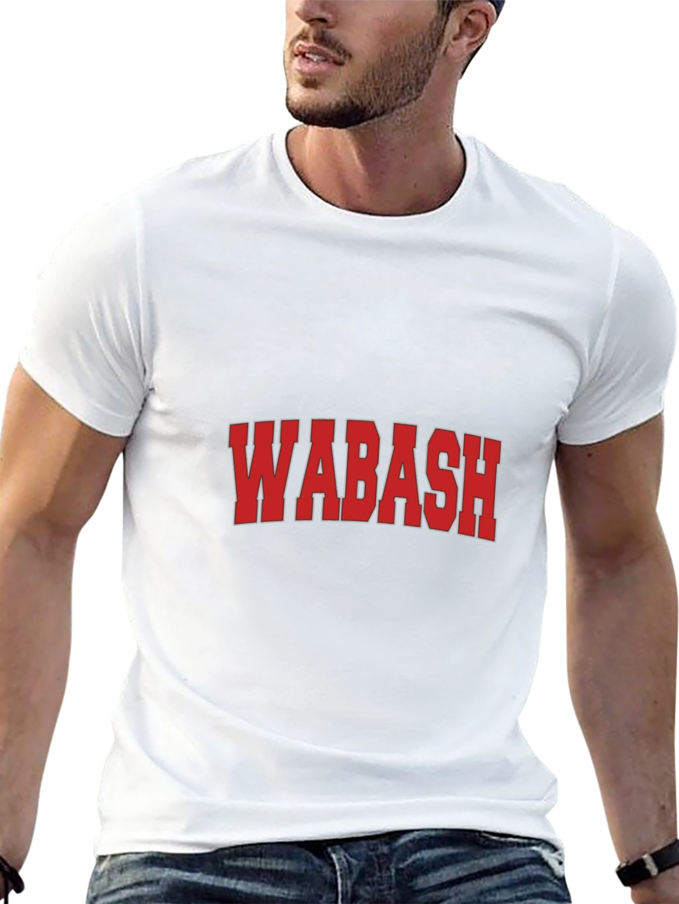 Wabash Graphic T-Shirt - Classic College Style