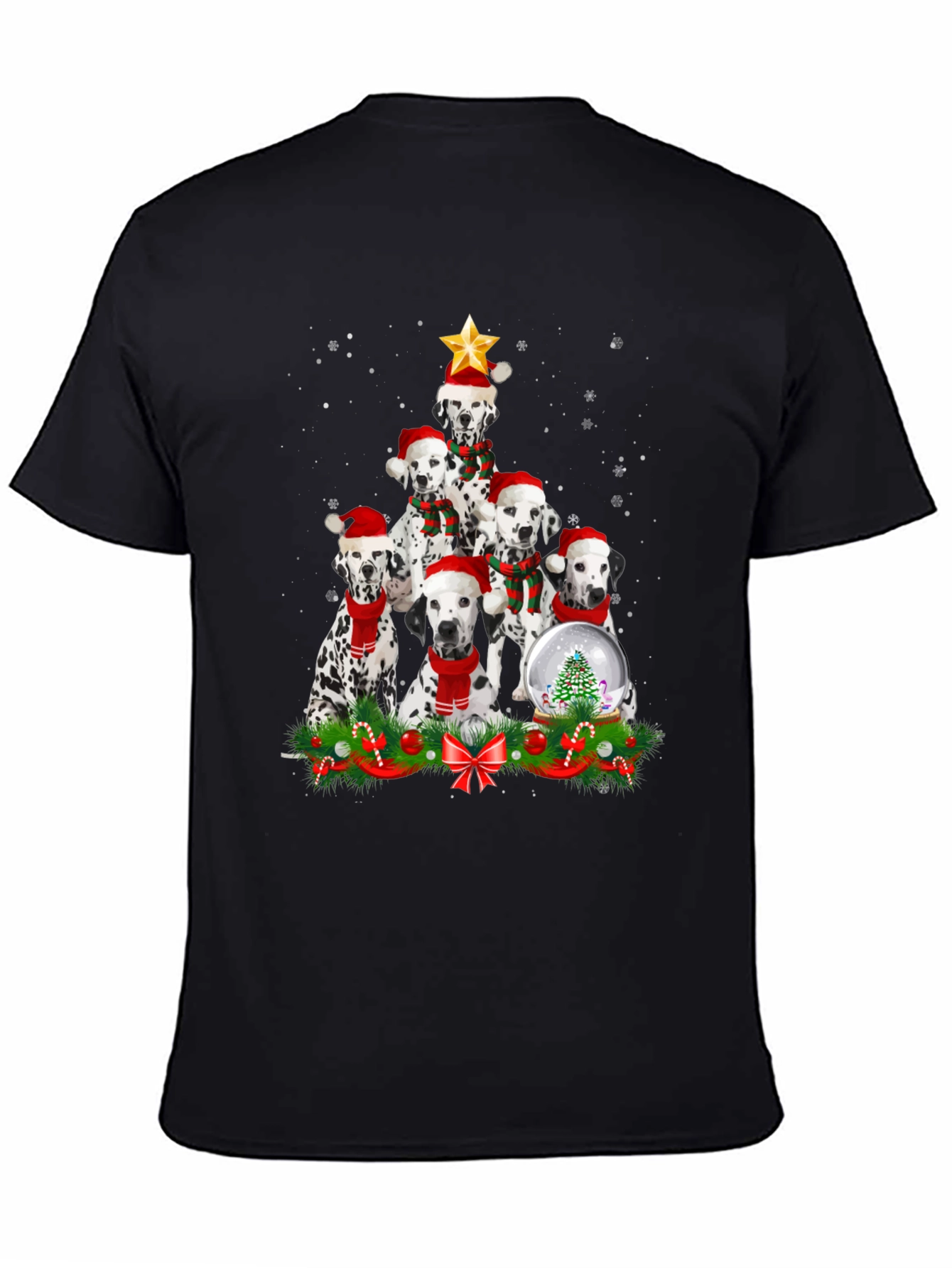 Dalmatian Christmas Tree T-Shirt