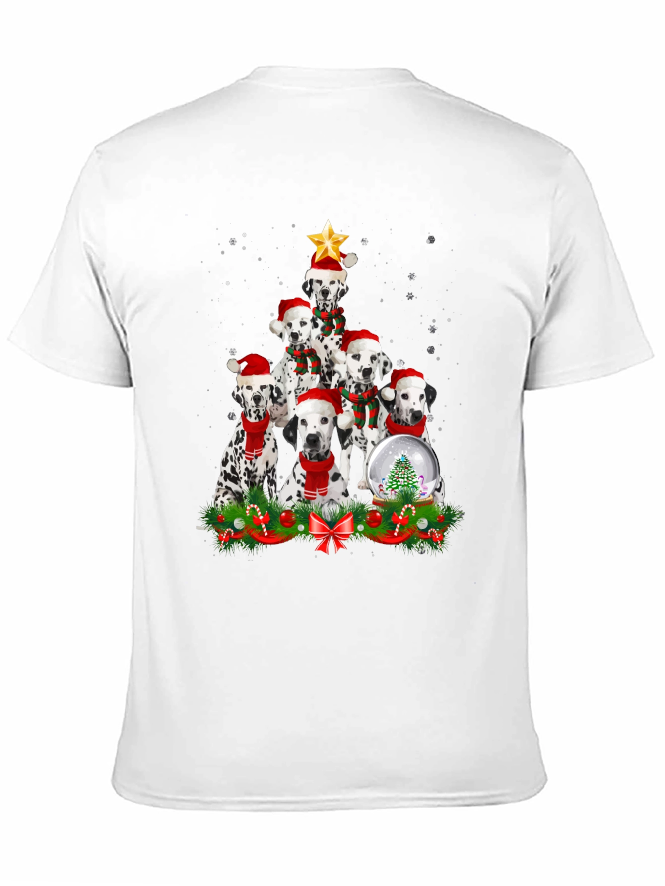 Dalmatian Christmas Tree T-Shirt