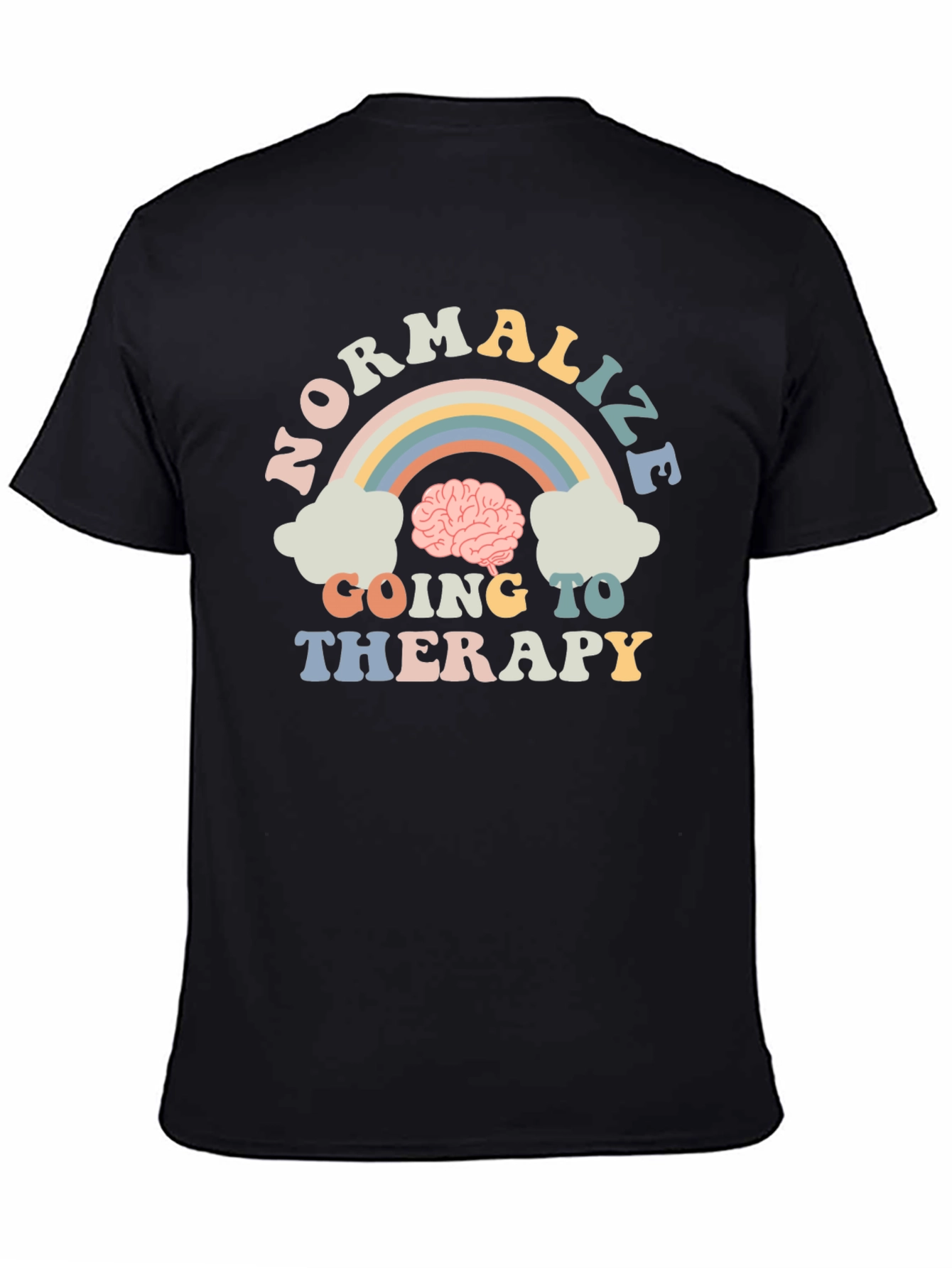 Normalize Going to Therapy Graphic Tee