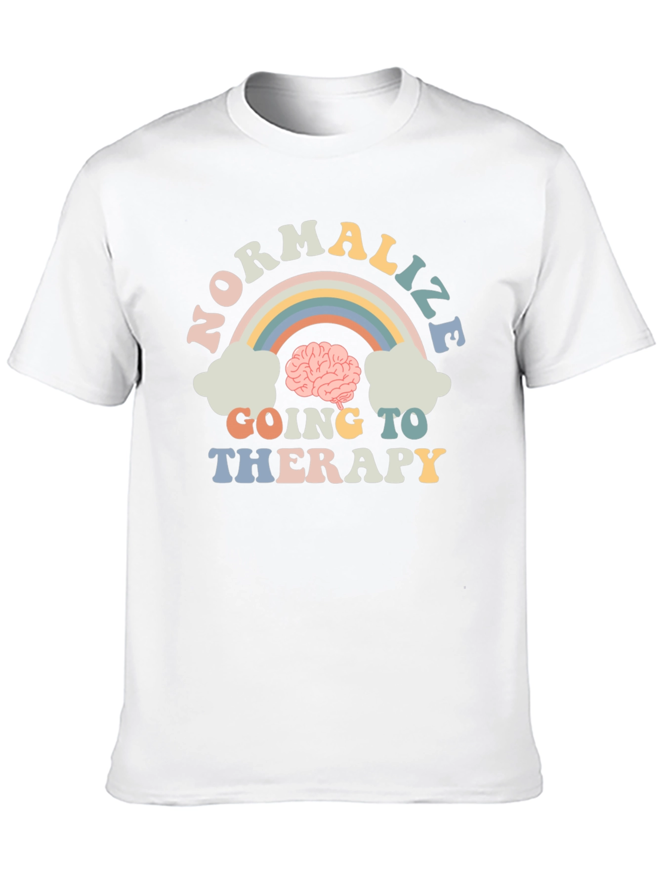 Normalize Going to Therapy Graphic Tee