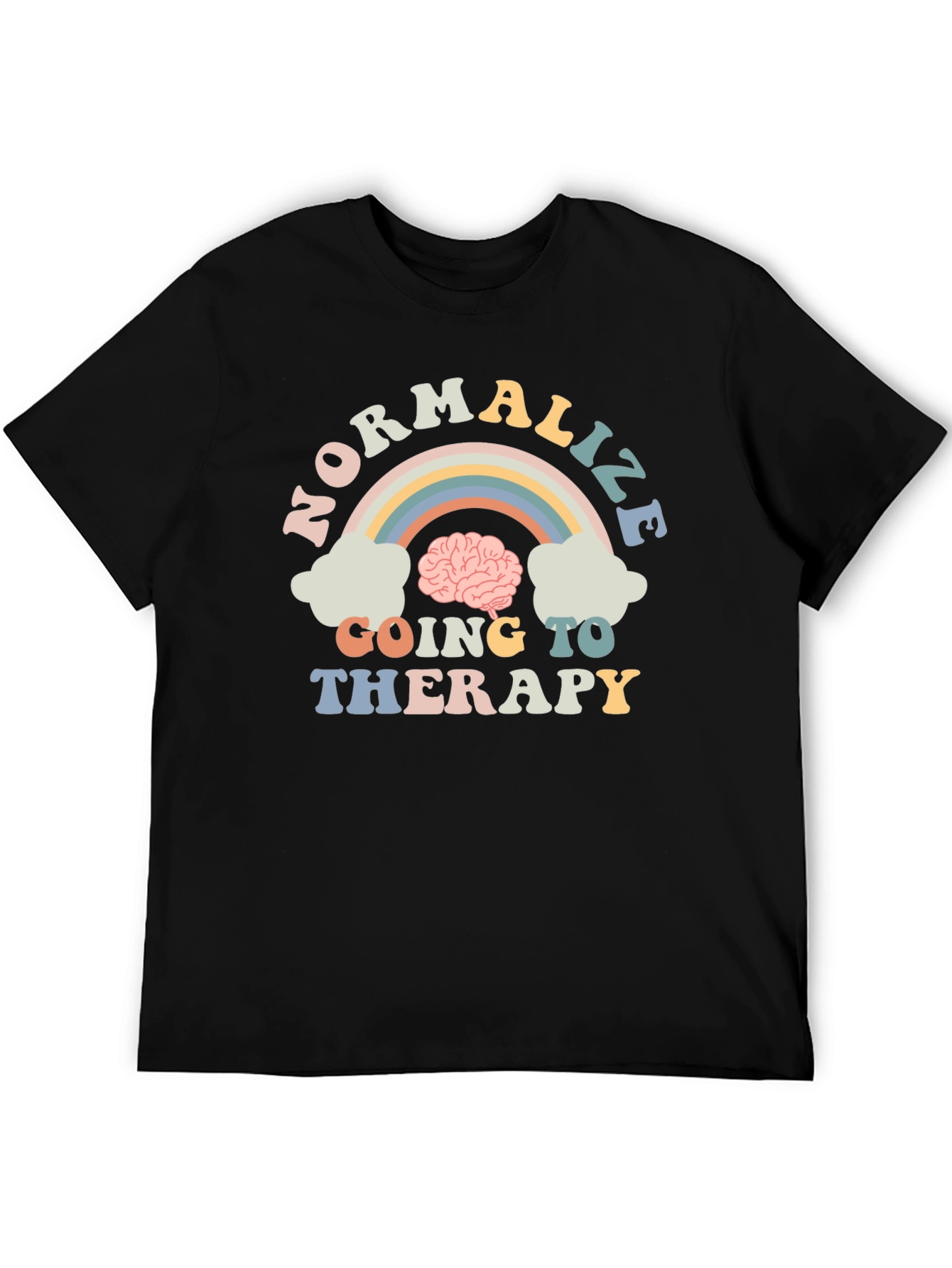 Normalize Going to Therapy Graphic Tee