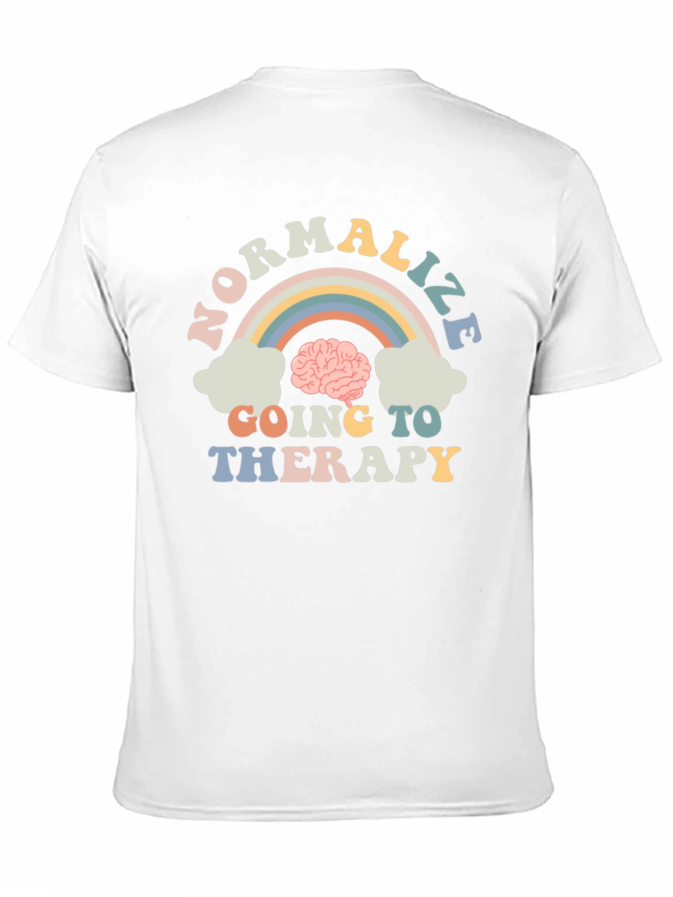 Normalize Going to Therapy Graphic Tee