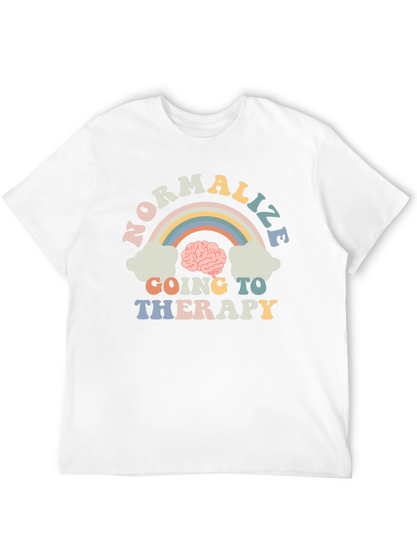 Normalize Going to Therapy Graphic Tee