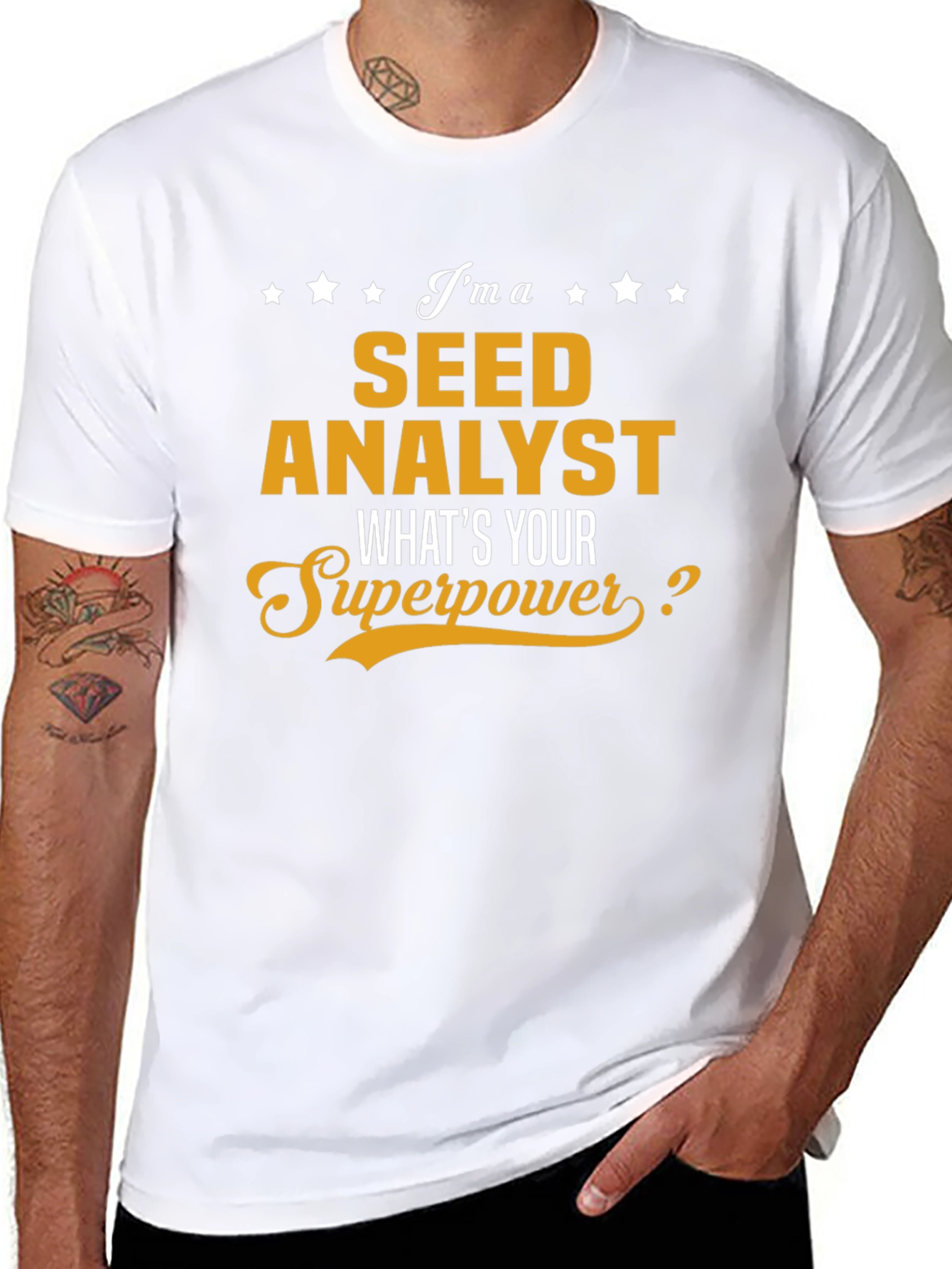 Seed Analyst Superpower T-Shirt