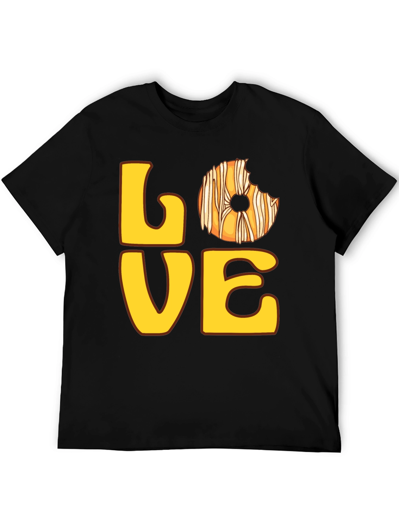 Love Donut T-Shirt - Casual Graphic Tee