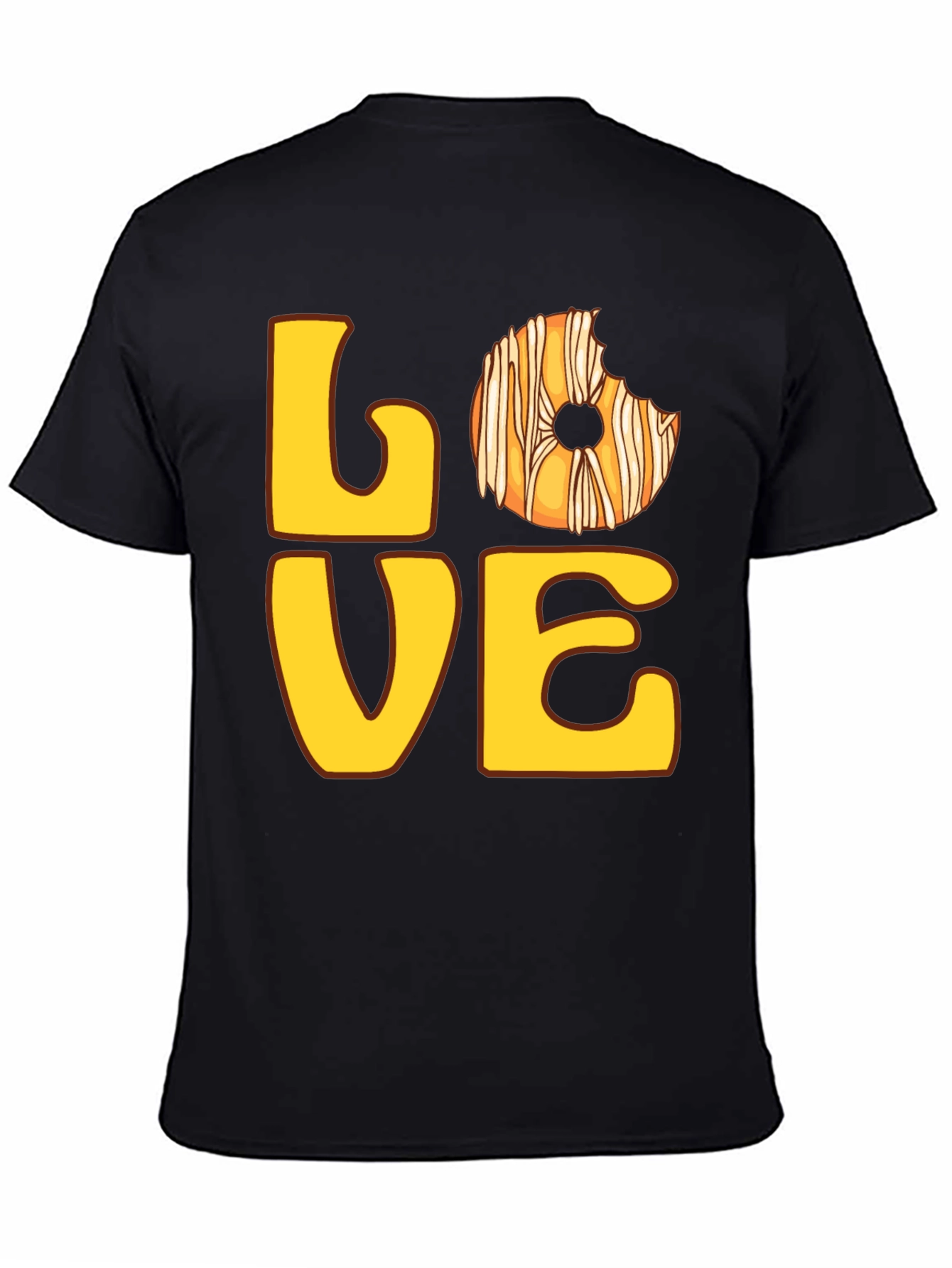 Love Donut T-Shirt - Casual Graphic Tee