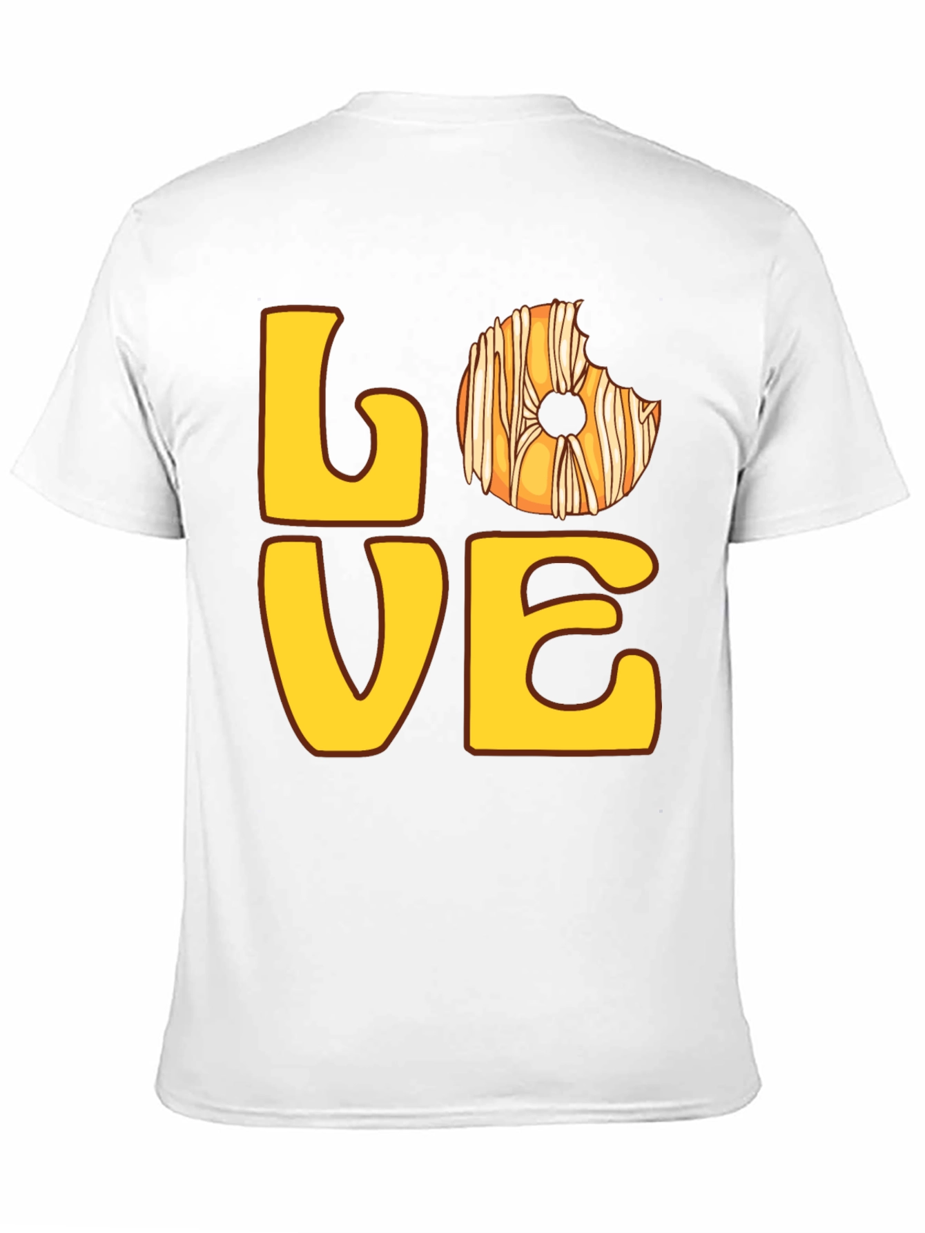 Love Donut T-Shirt - Casual Graphic Tee