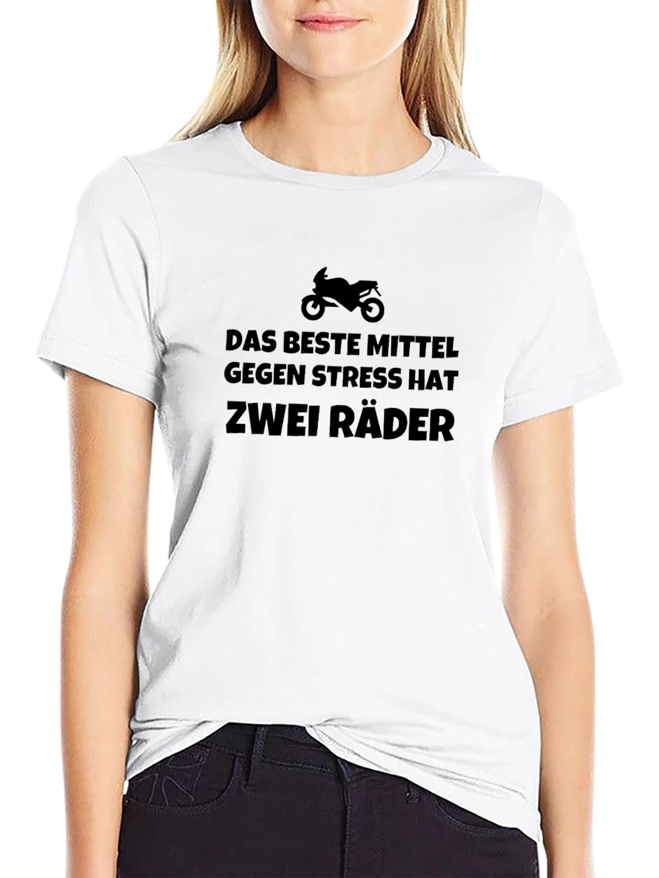 Motorcycle Stress Relief T-Shirt - Das Beste Mittel