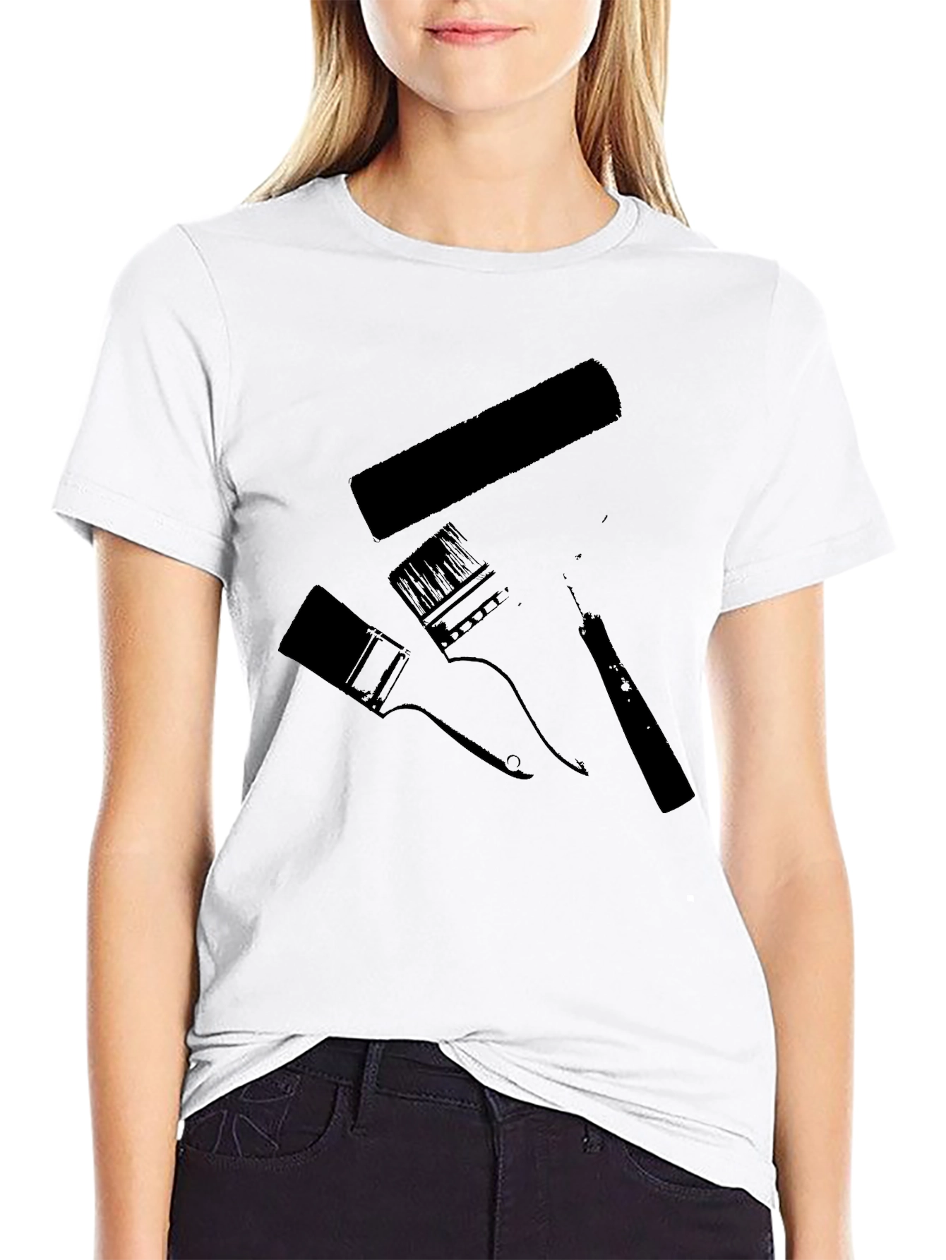 Painters Tool Tee - Black Graphic T-Shirt