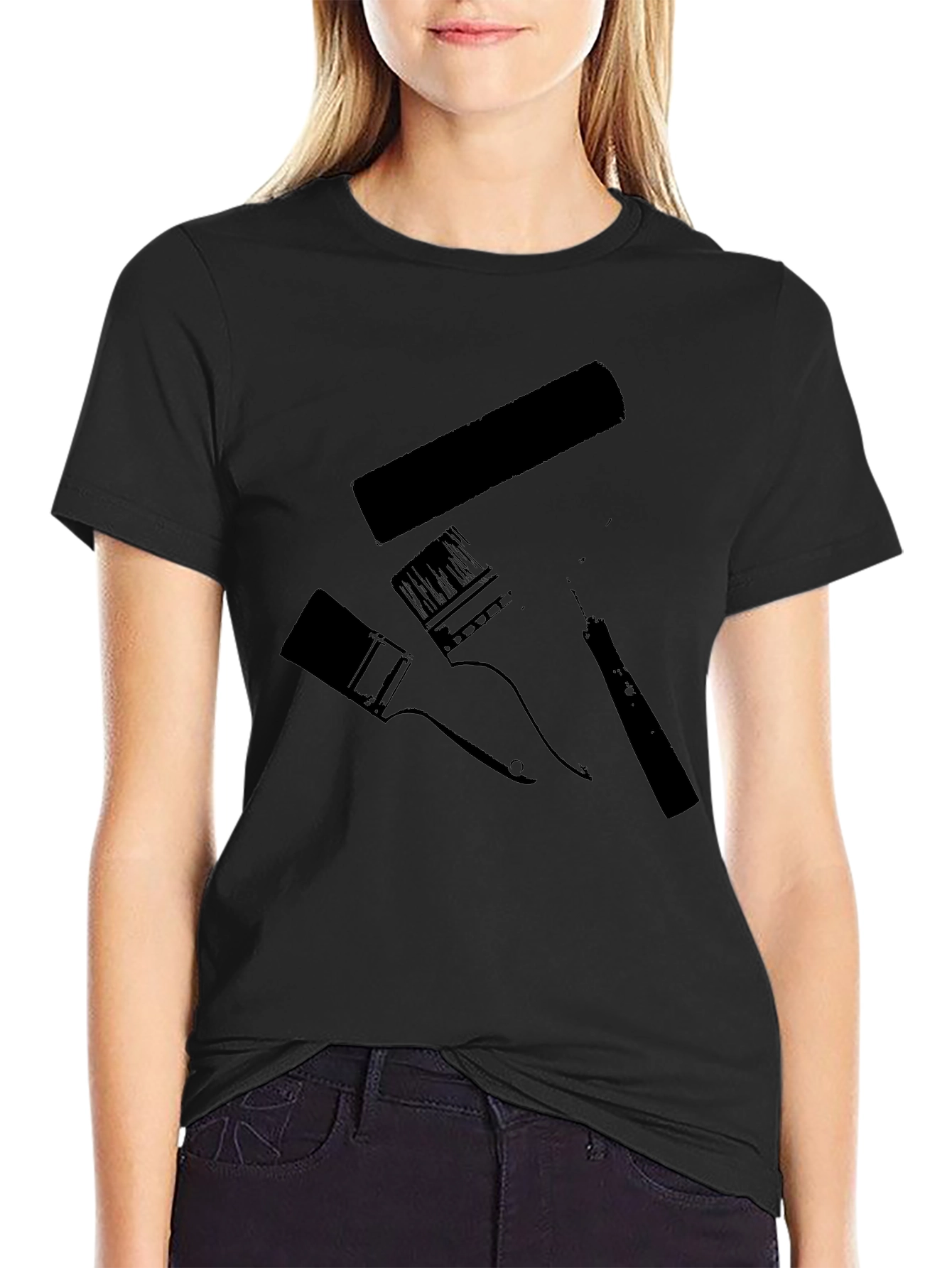Painters Tool Tee - Black Graphic T-Shirt