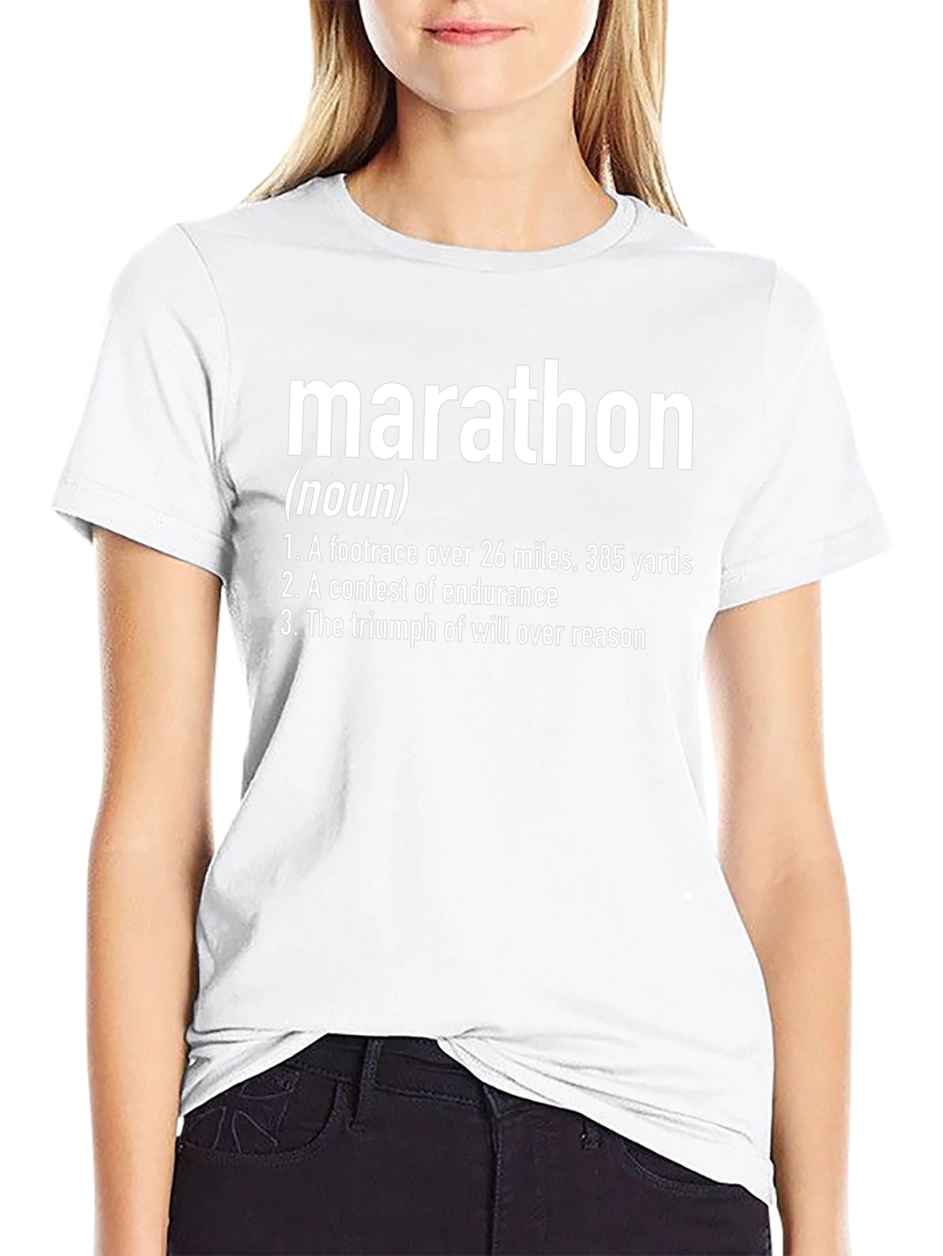 Marathon Definition Graphic T-Shirt