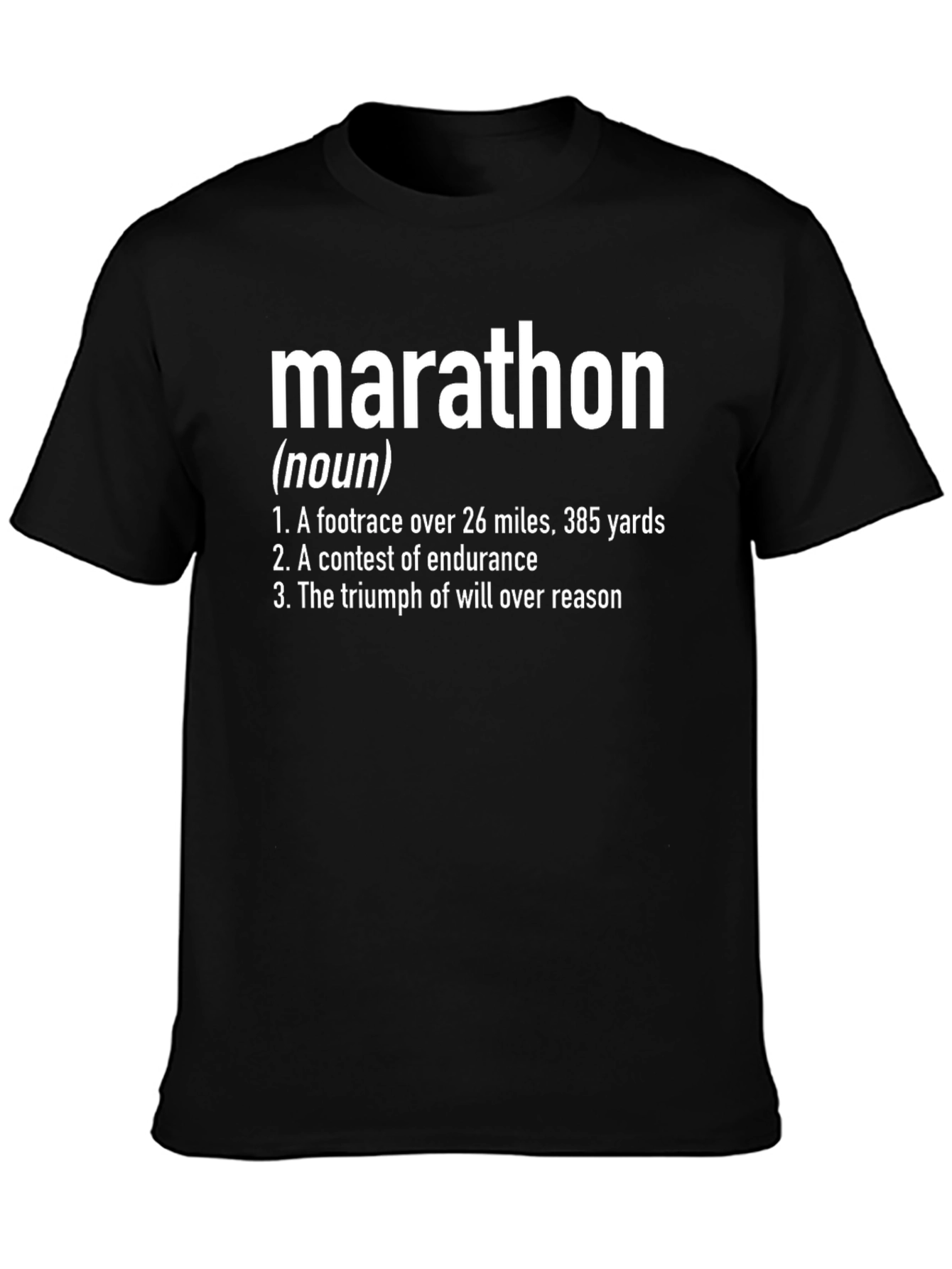 Marathon Definition Graphic T-Shirt