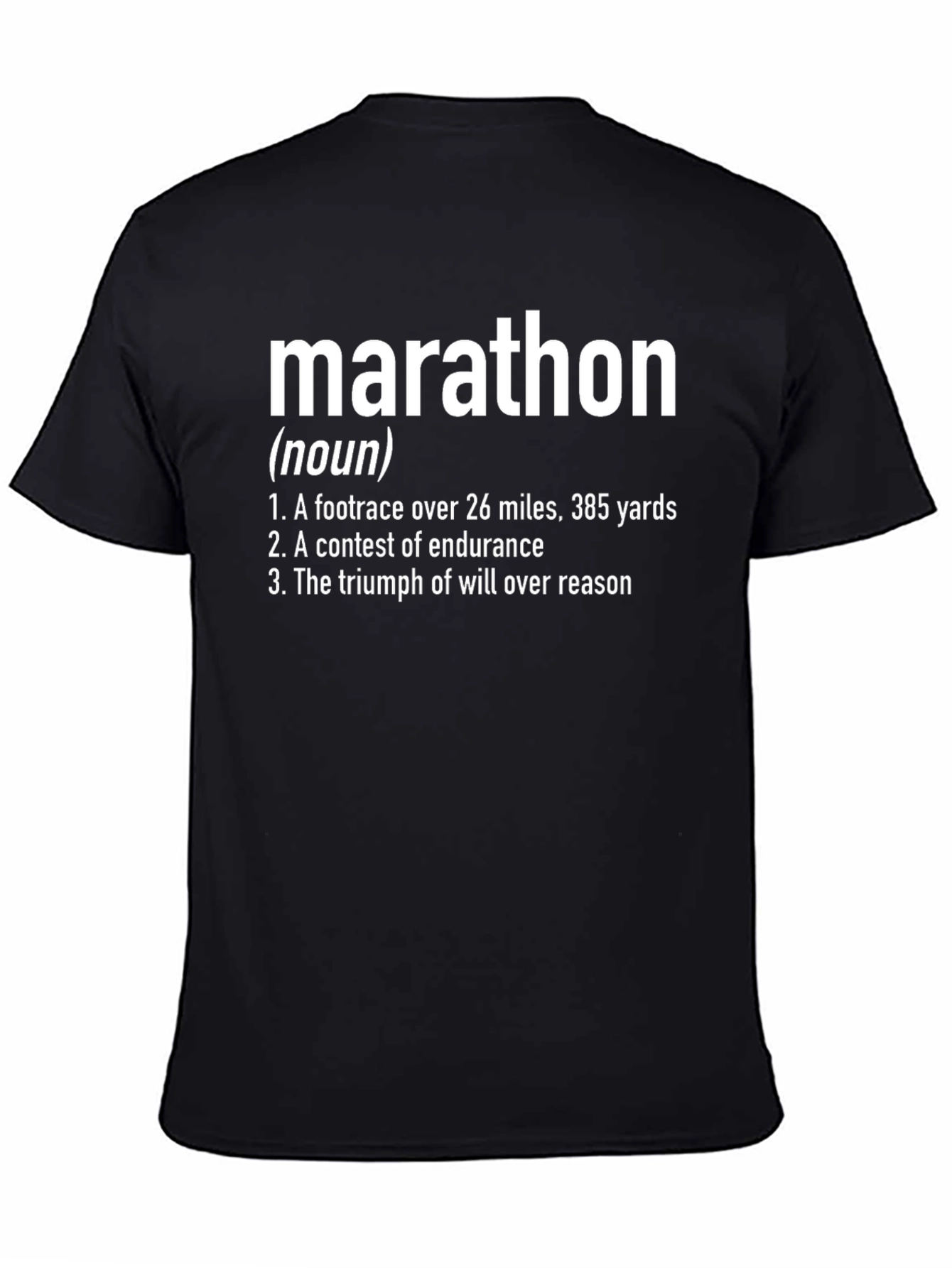 Marathon Definition Graphic T-Shirt