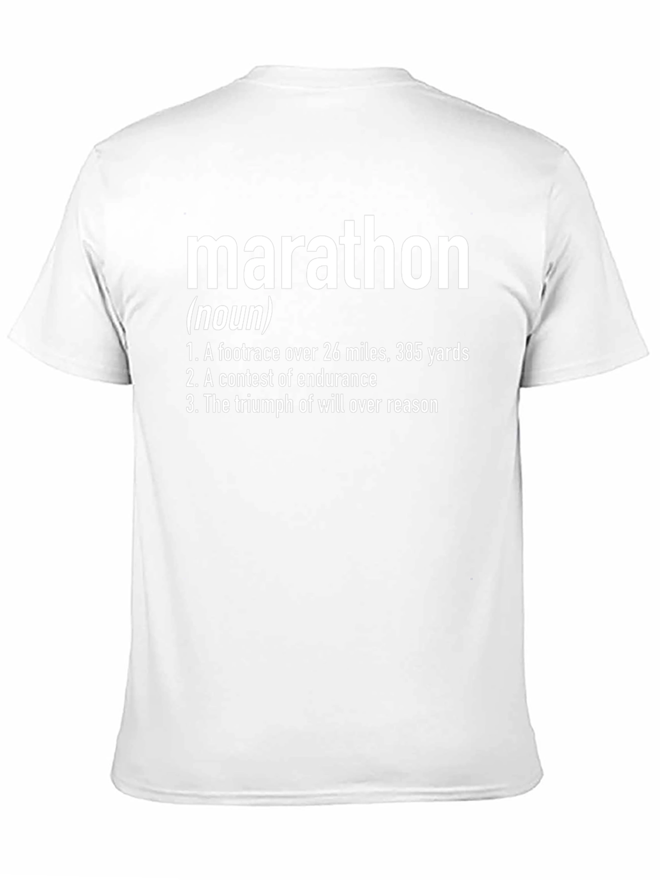 Marathon Definition Graphic T-Shirt