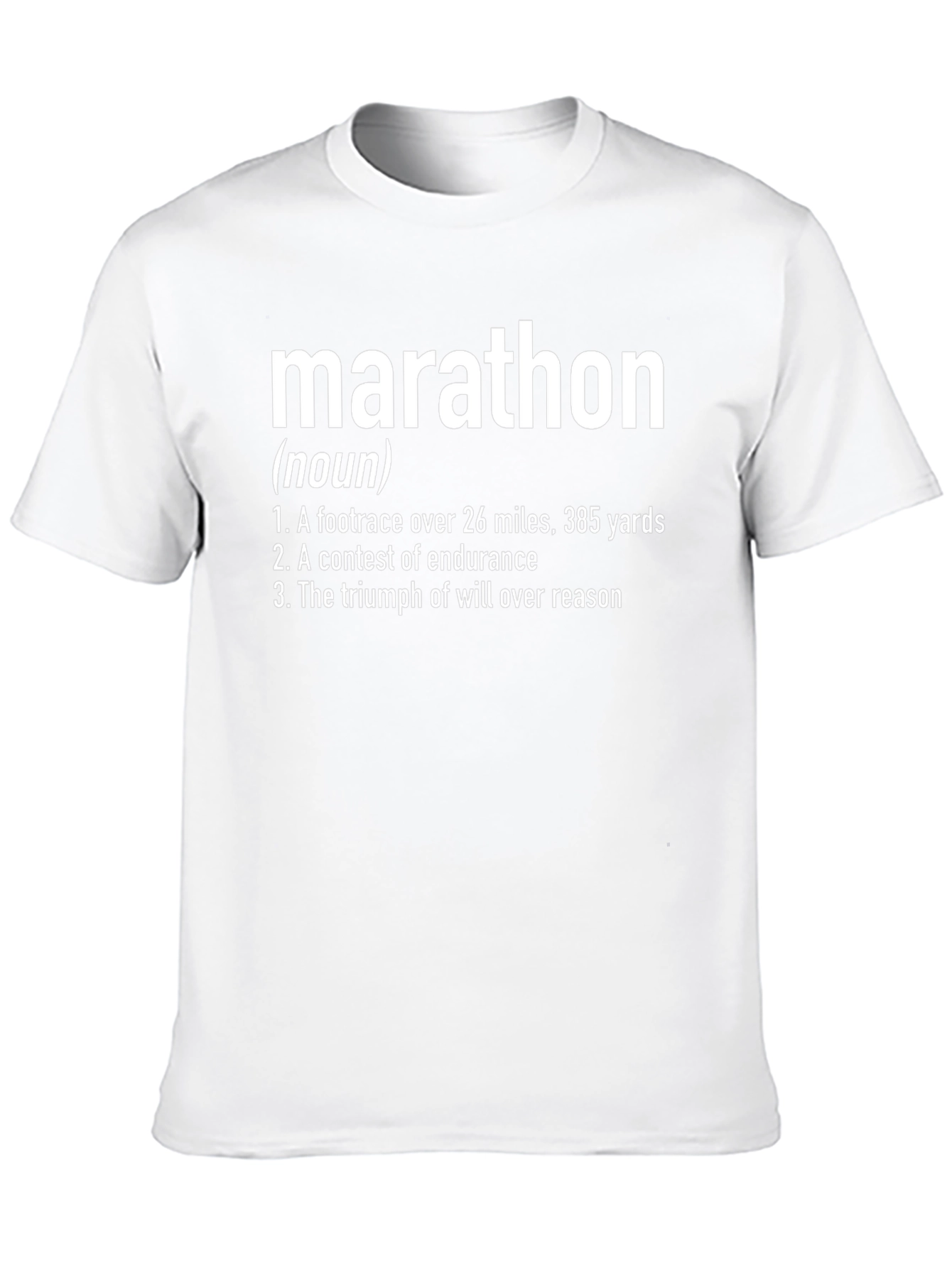 Marathon Definition Graphic T-Shirt