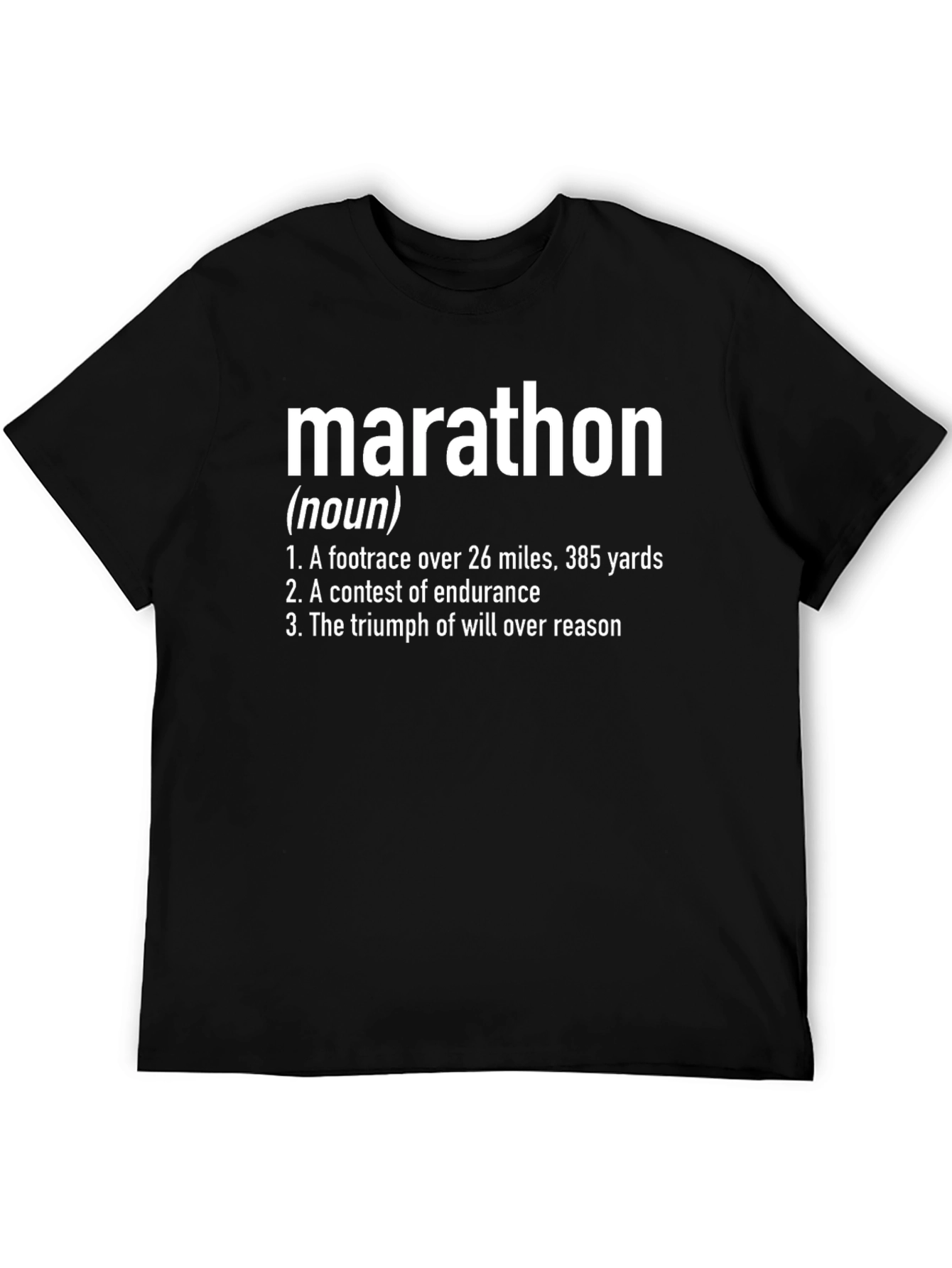 Marathon Definition Graphic T-Shirt