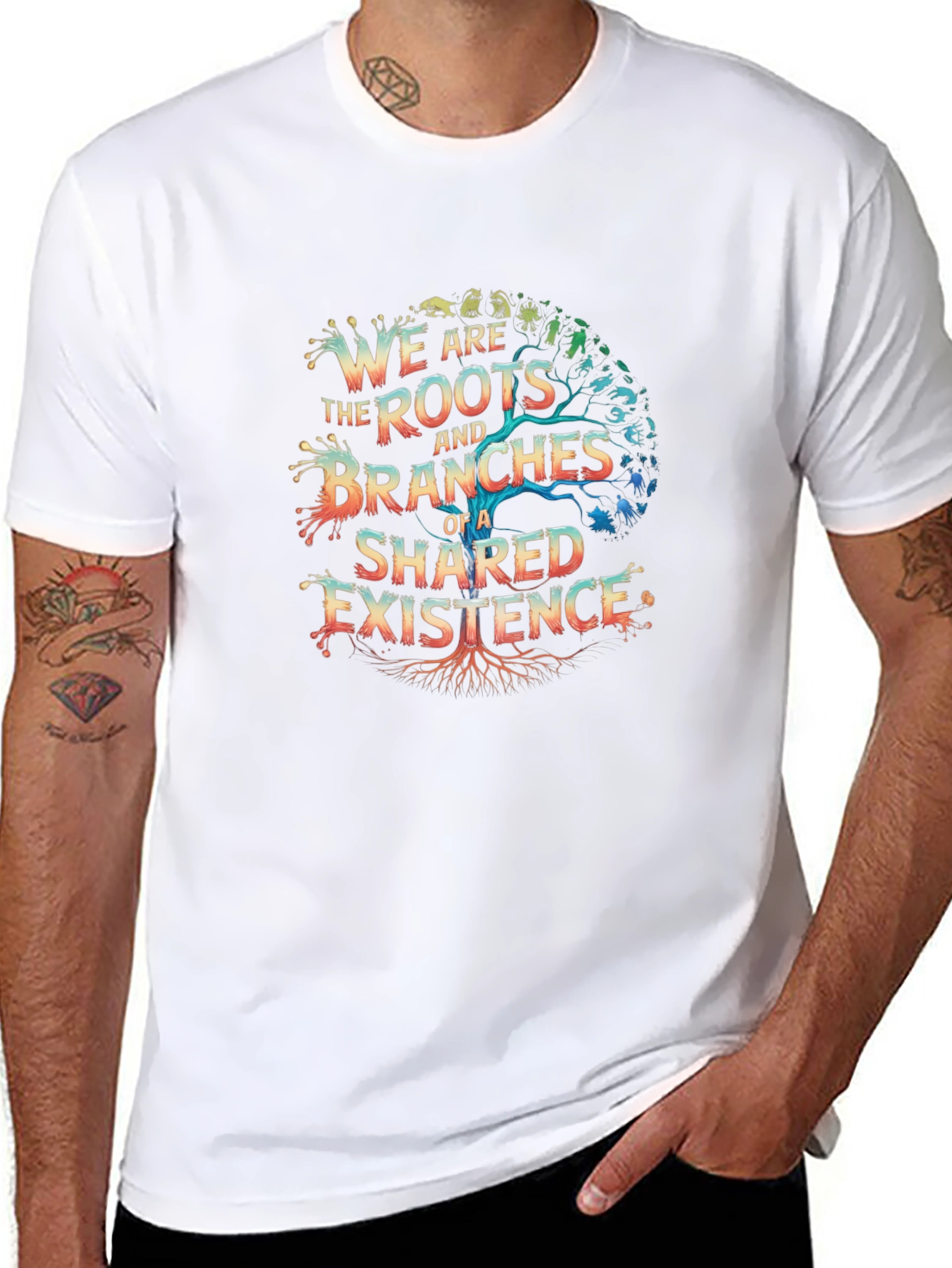 Roots & Branches Shared Existence Graphic Tee