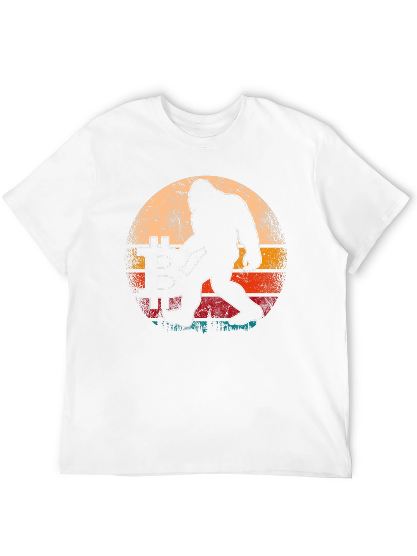 Bitcoin Crypto Bigfoot T-Shirt