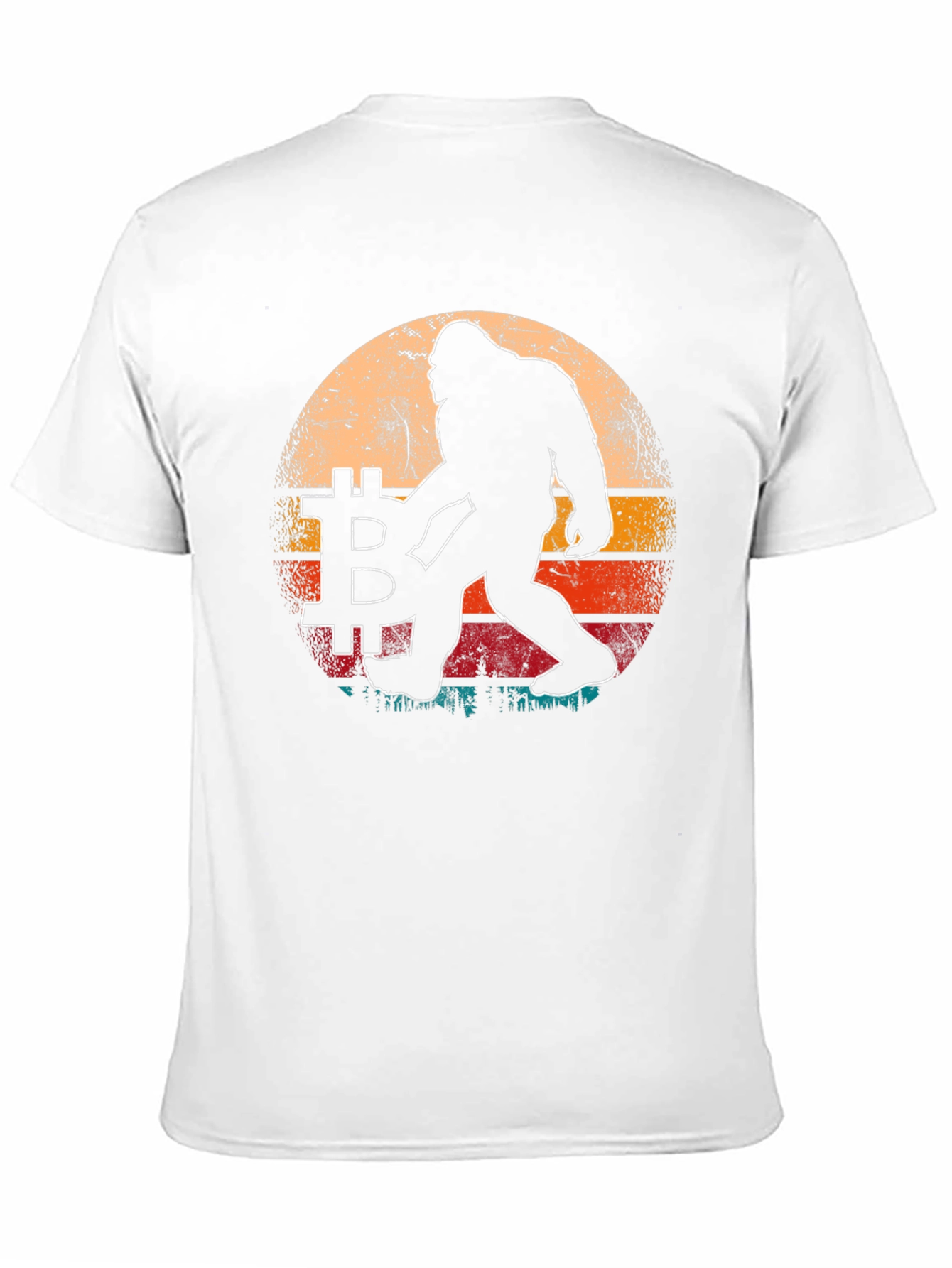 Bitcoin Crypto Bigfoot T-Shirt