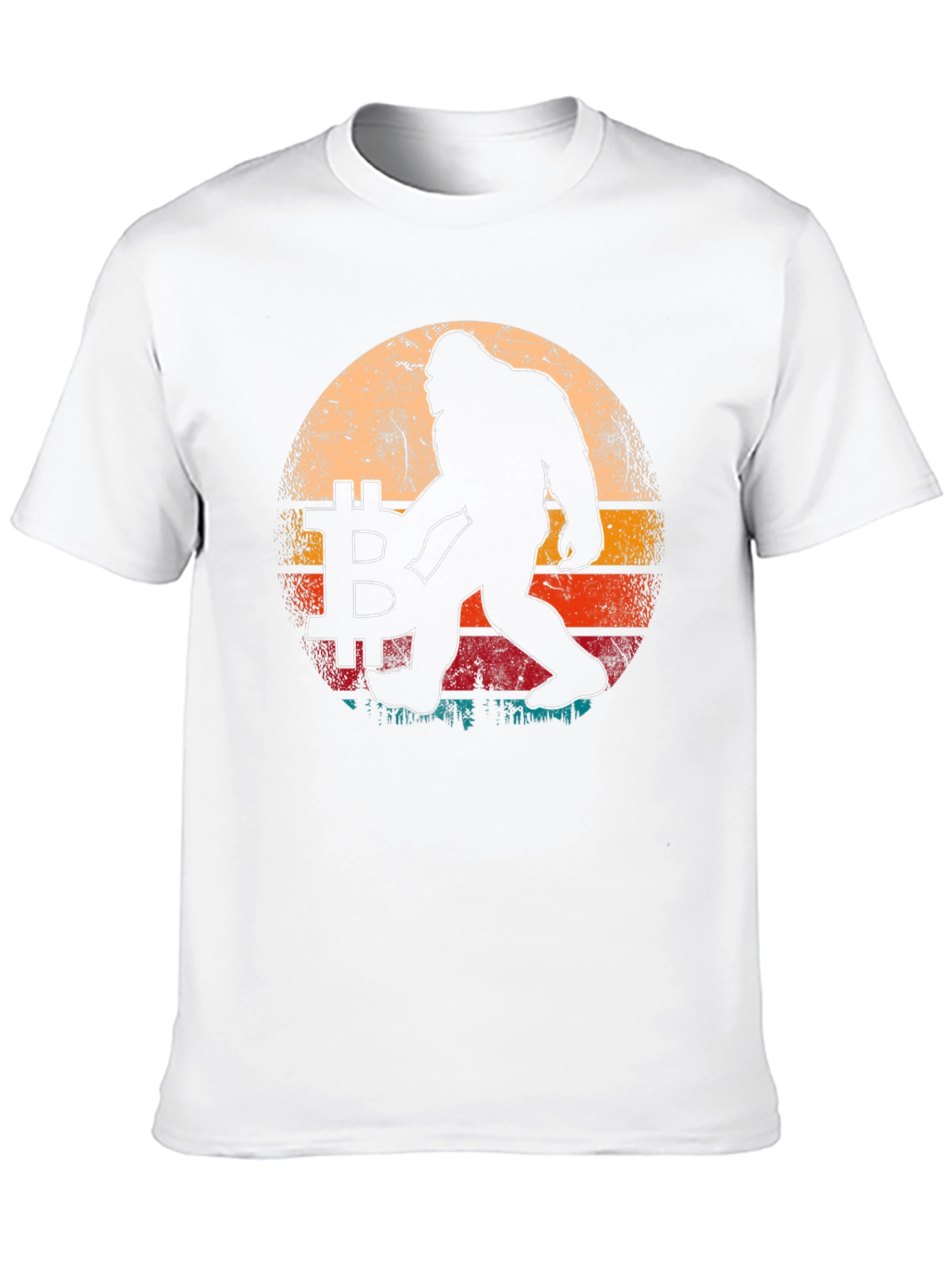 Bitcoin Crypto Bigfoot T-Shirt