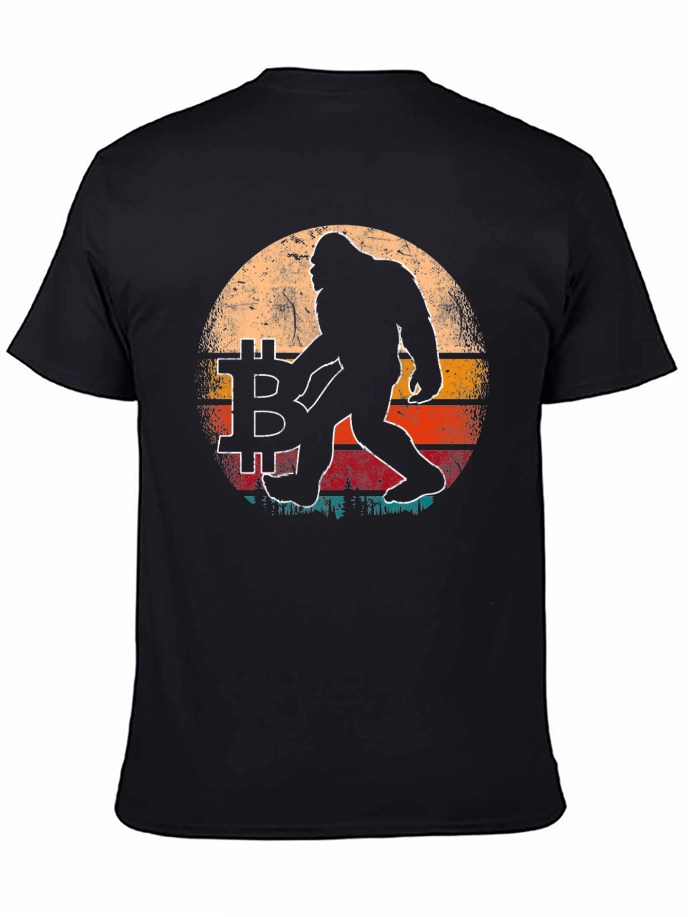 Bitcoin Crypto Bigfoot T-Shirt