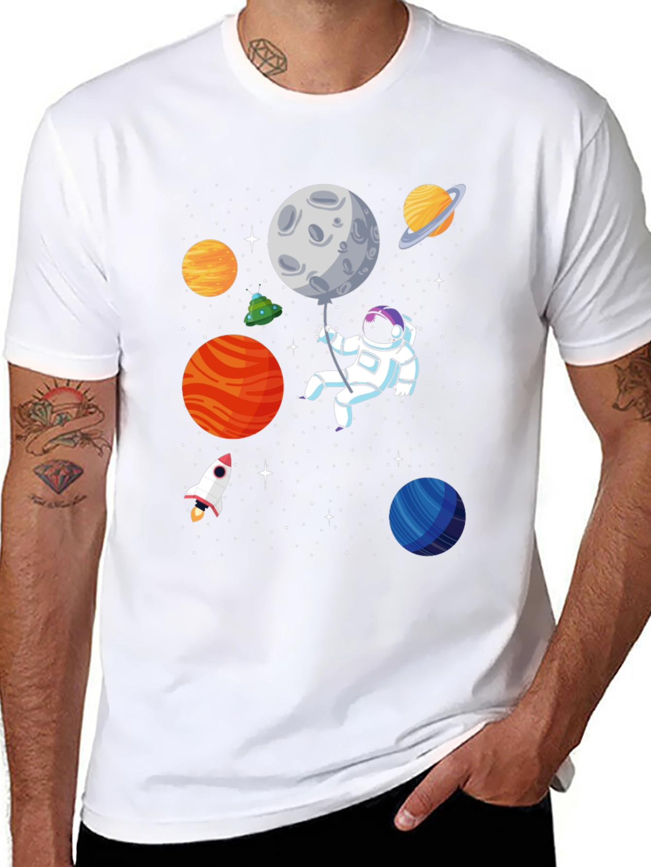 Astronaut Galaxy T-Shirt