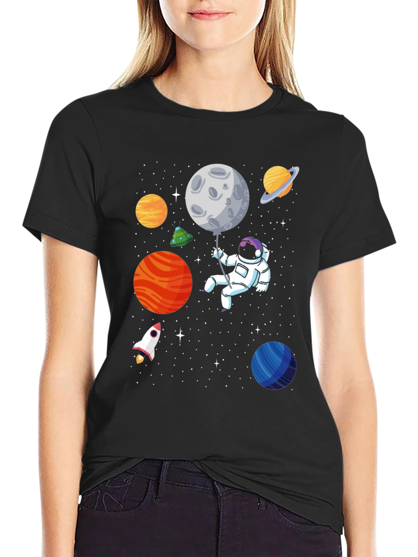 Astronaut Galaxy T-Shirt
