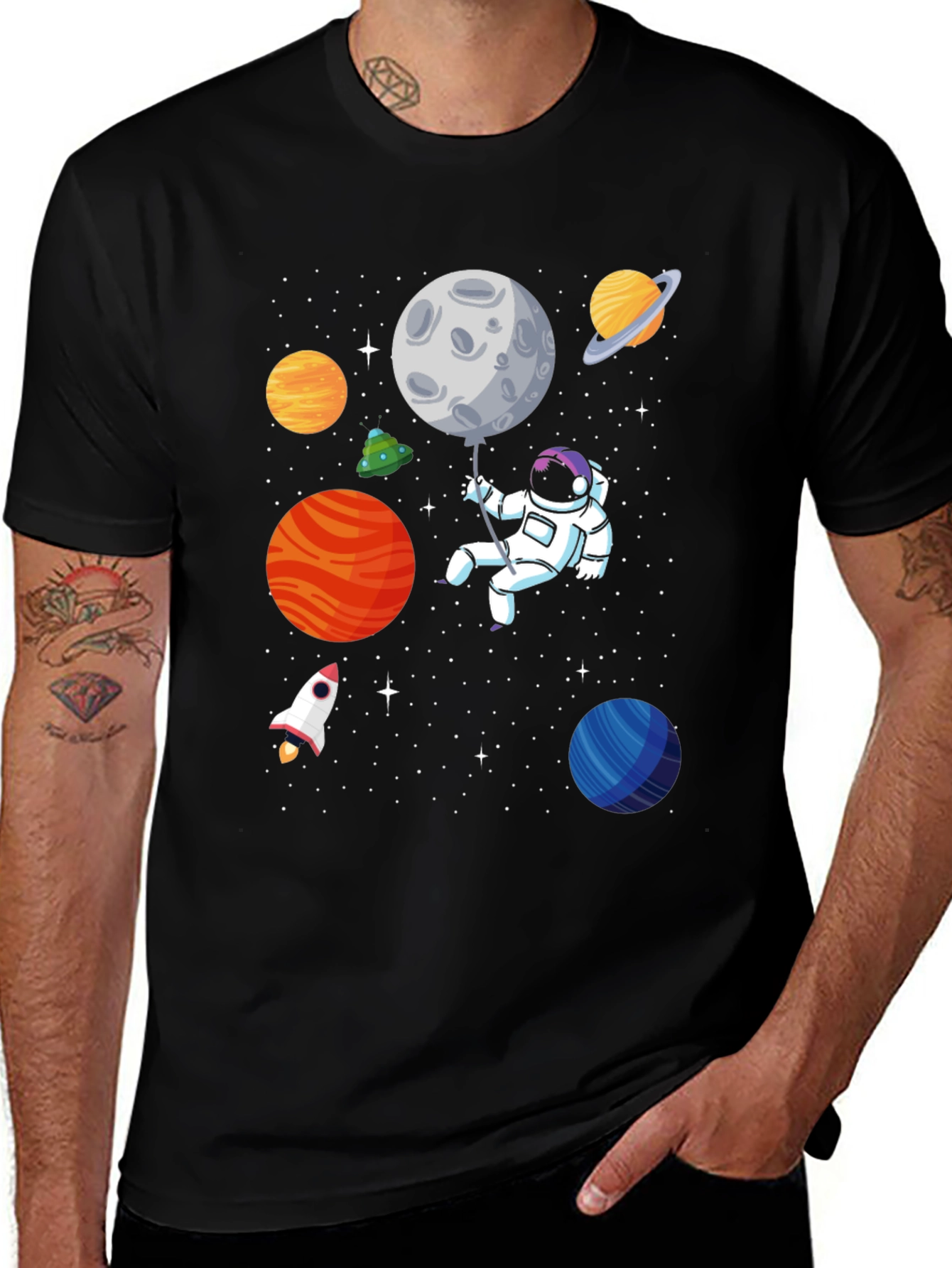 Astronaut Galaxy T-Shirt