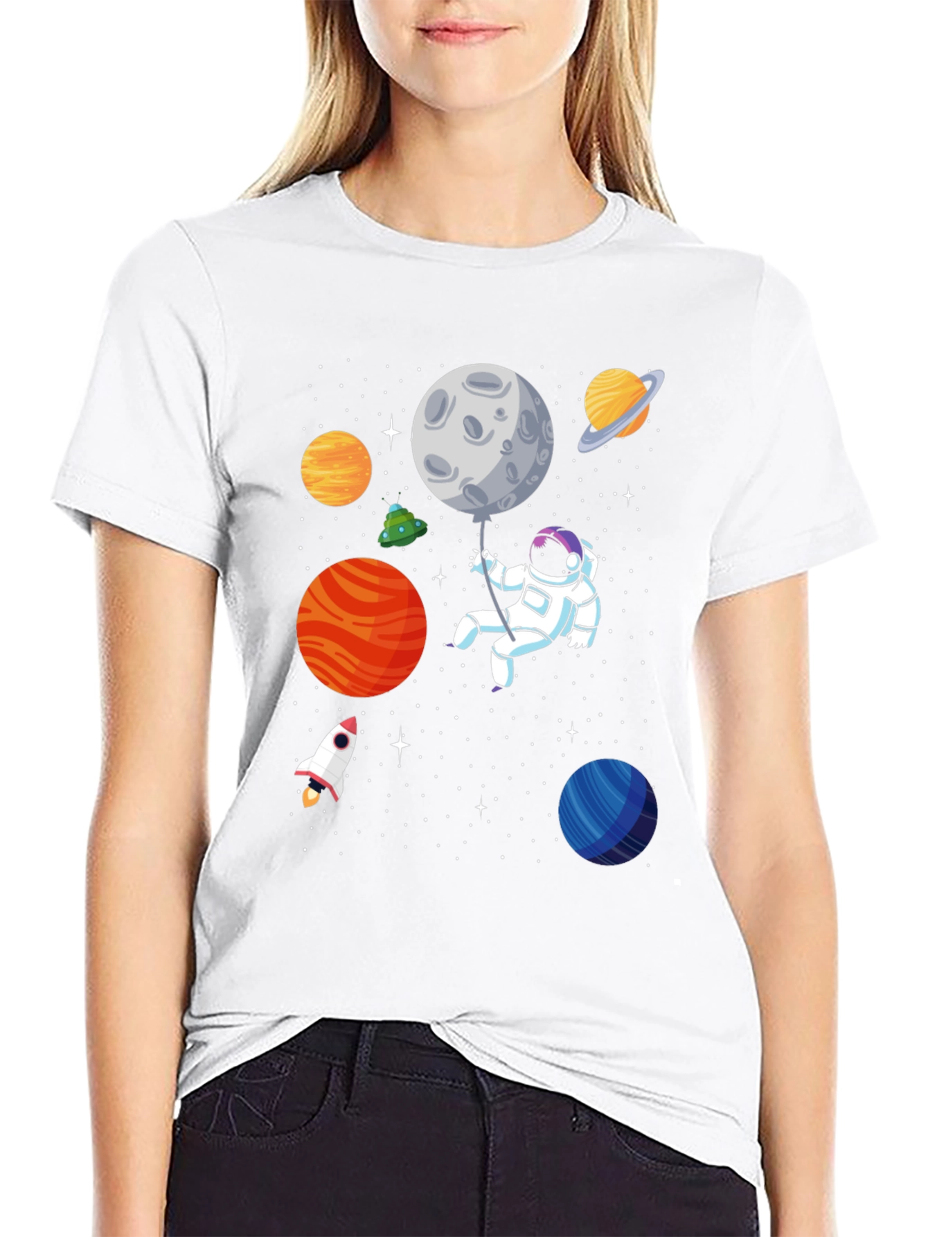 Astronaut Galaxy T-Shirt