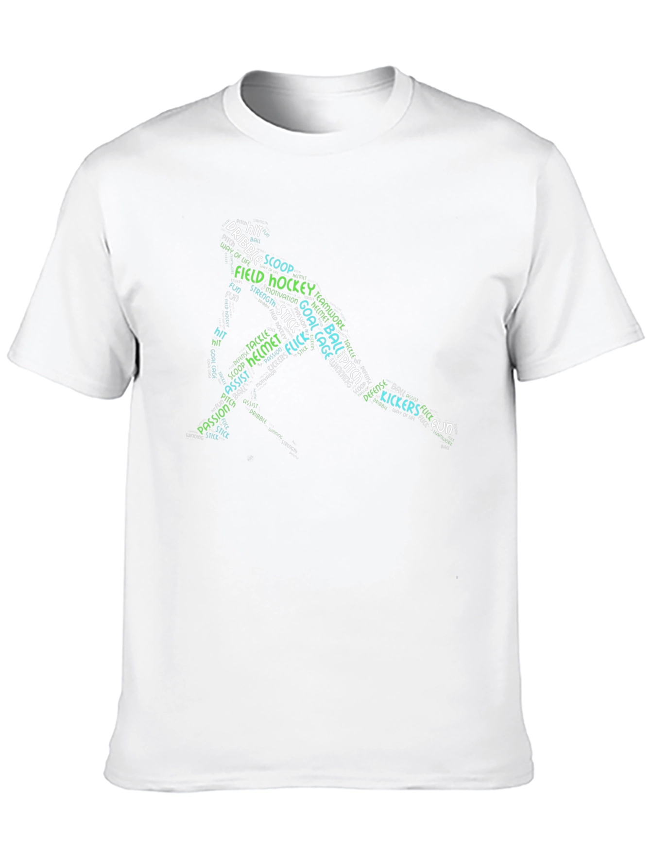Field Hockey Word Art T-Shirt