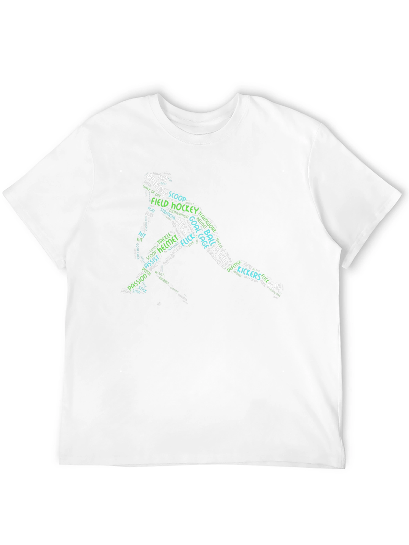 Field Hockey Word Art T-Shirt